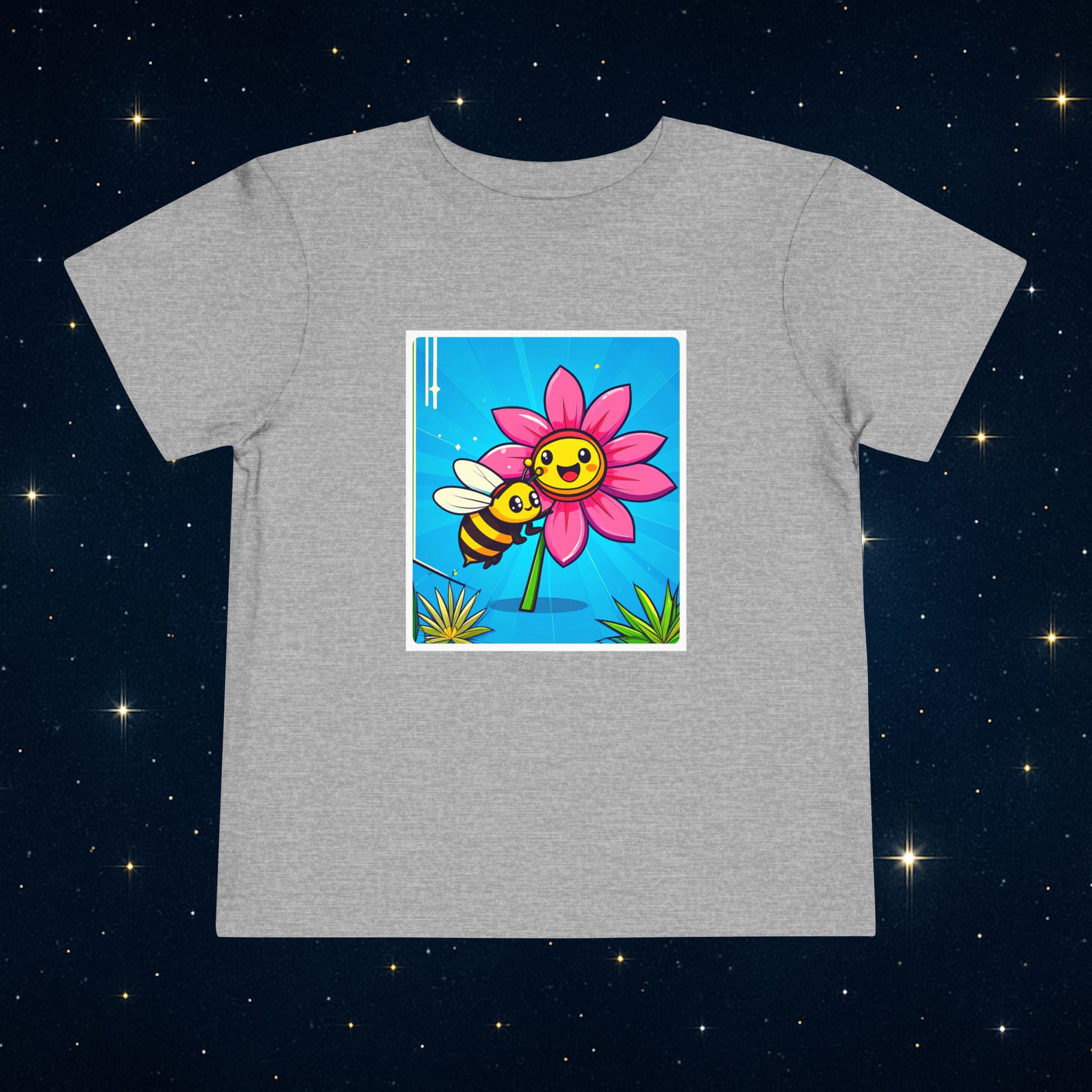 ASHBURG TODDLER114 Cute Toddler Short Sleeve Tee with KIDS Design, Kids T-Shirt, Play Shirt, Cartoon Tee,Gift for All Occasions, Funtime Apparel - Image 9