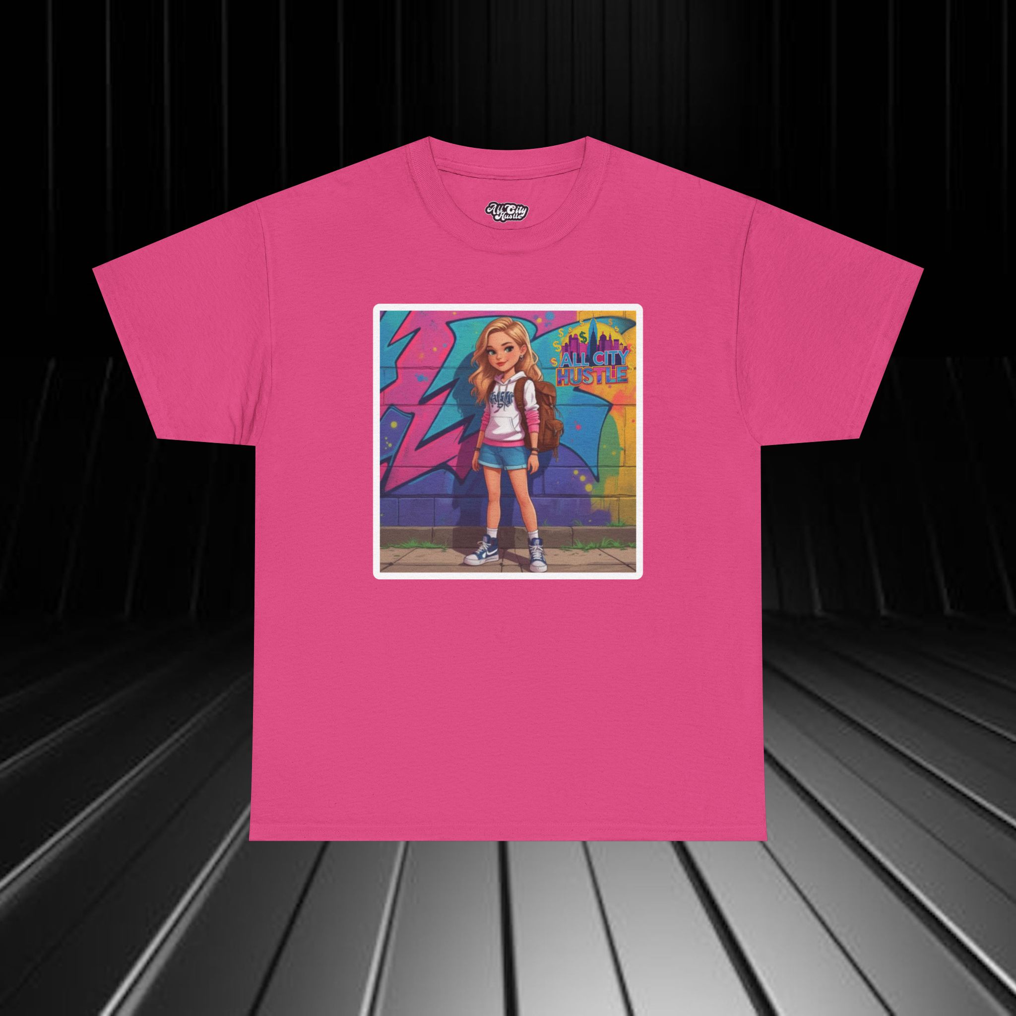 TEEN9 Unisex Heavy Cotton Tee - Teen Vibes, Everyday Wear, Perfect for Gift Giving, Youthful Vibes, Casual Wear - Image 9