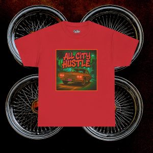 ACHLOWRIDER33 -  2 Sided Graphic Tee | Unisex Heavy Cotton Tee for Lowrider Lovers, Gifts, Retro Old School Vibes, Summer Wear, Casual Car Show Fashion