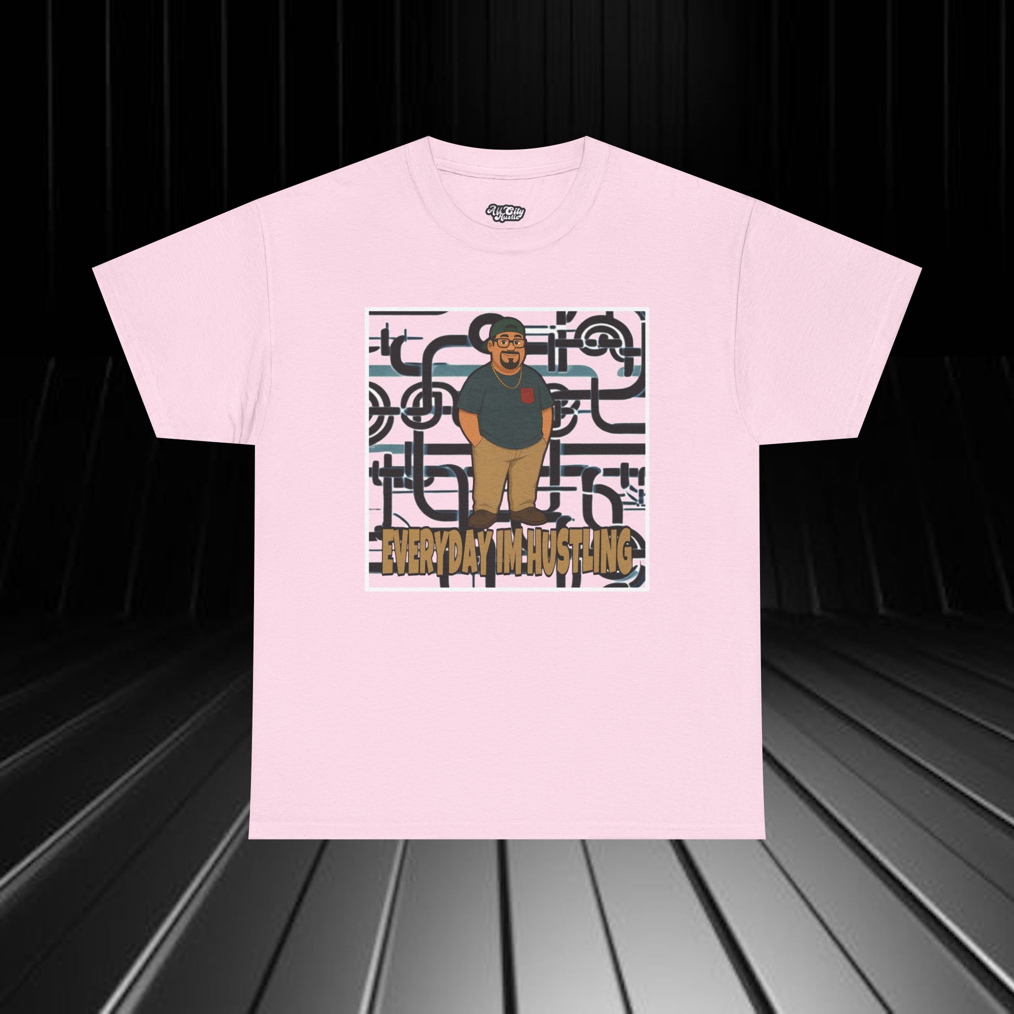 MEN5 City life Inspired Unisex Heavy Cotton Tee, Life Success Graphic Tee for Comic Lovers, Casual Wear, Birthday Gift, Gift for Friends - Image 7