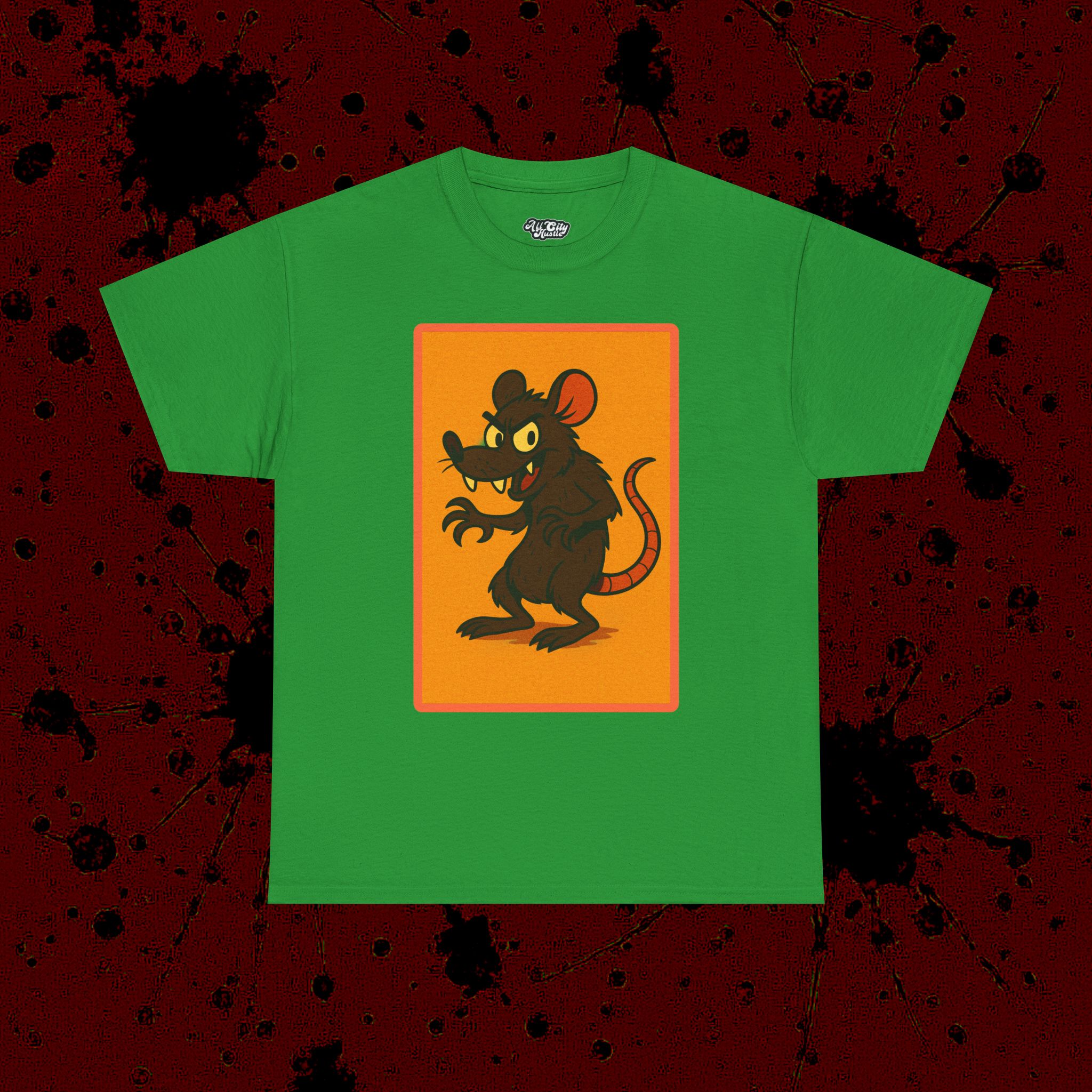 MONSTER3 Unisex Heavy Cotton Tee | Cool Casual Wear, Perfect for Horror Fans, Gift for Kids, Unique Graphic T-Shirt, Fun Dark Theme - Image 5