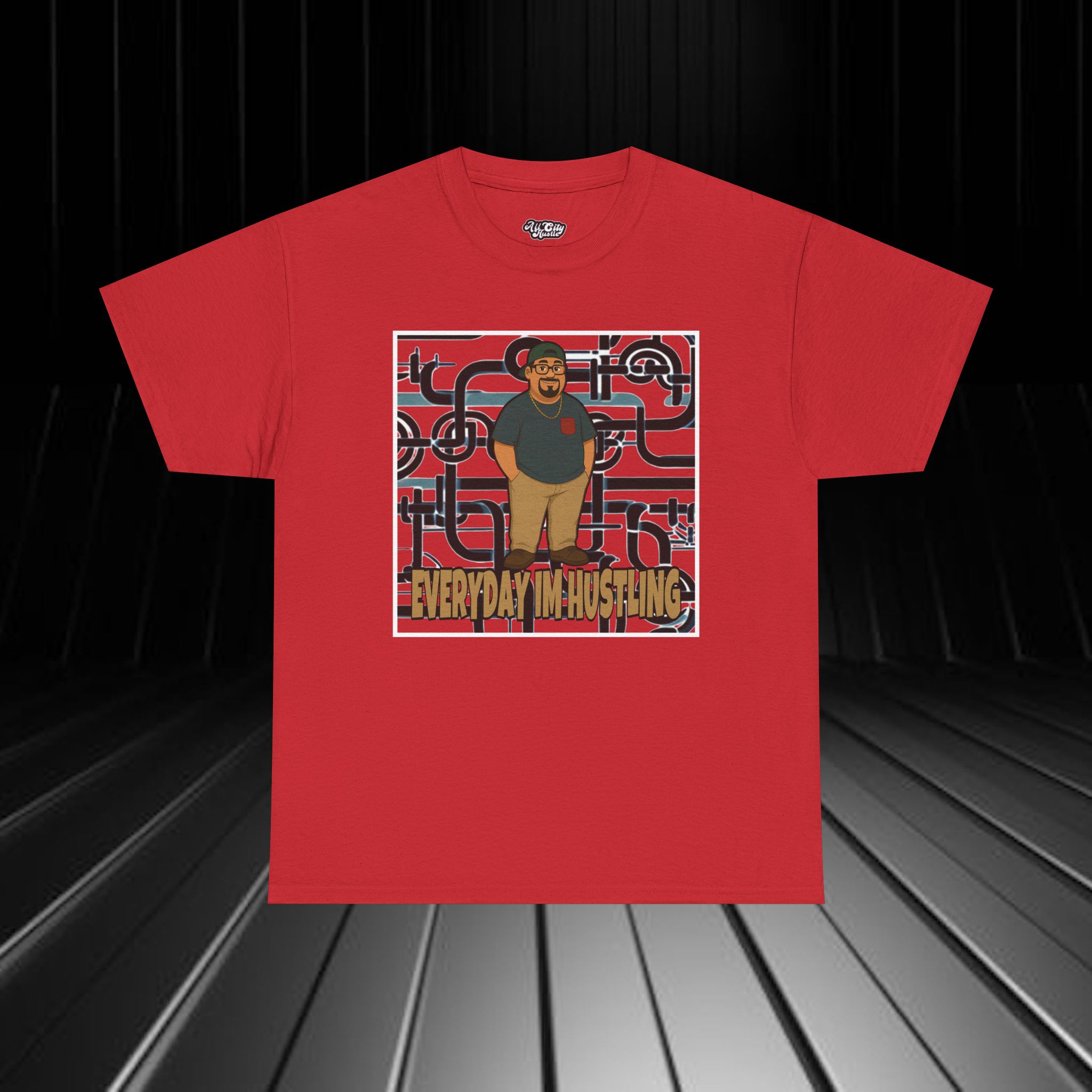 MEN5 City life Inspired Unisex Heavy Cotton Tee, Life Success Graphic Tee for Comic Lovers, Casual Wear, Birthday Gift, Gift for Friends - Image 10