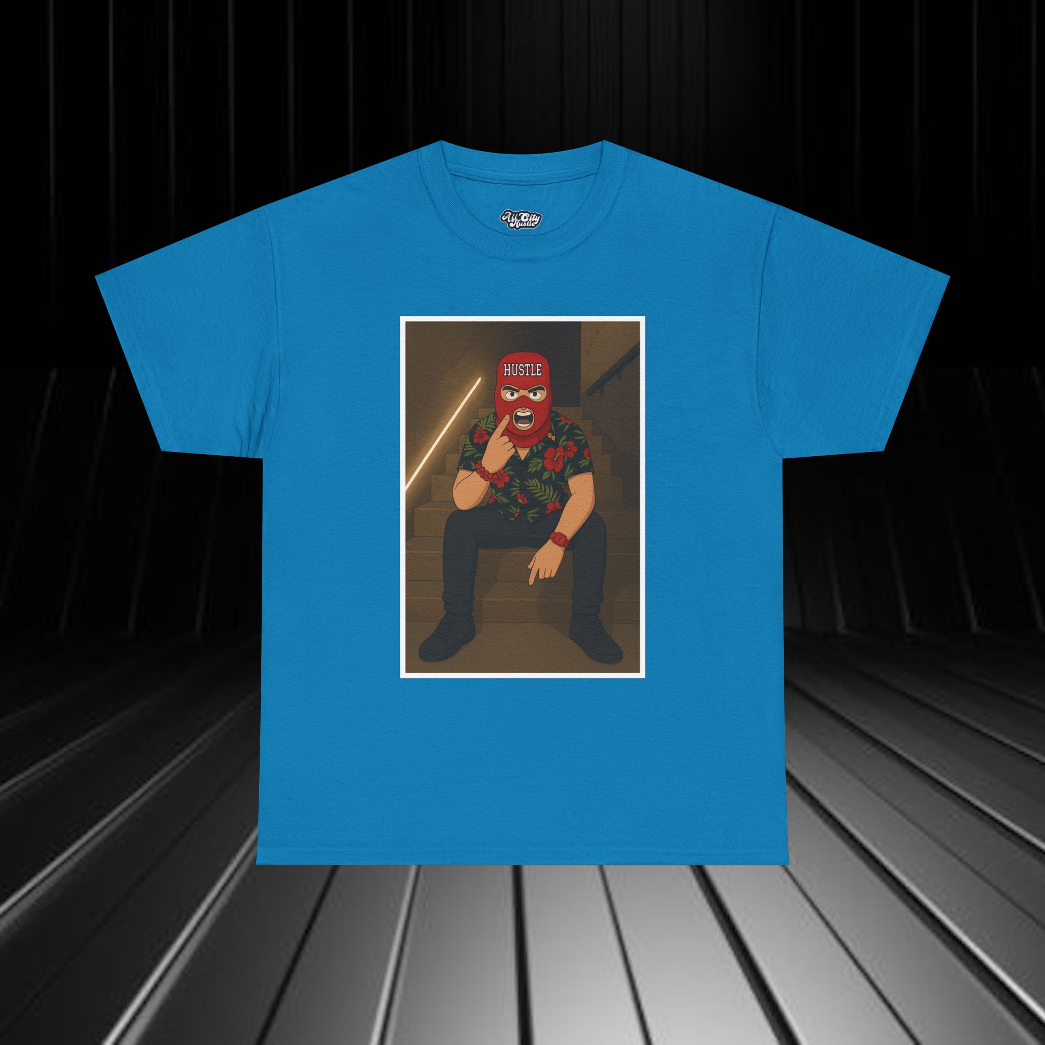 GANGSTER29 City Hood Inspired Unisex Heavy Cotton Tee, Graphic Tee for Comic Lovers, Casual Wear, Birthday Gift, Gift for Friends - Image 13