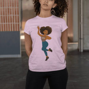 STFU3 Playful Dance Tee - Fun Graphic Cotton T-Shirt for Everyday Wear, Gift for Dancers, Weekend Wear, Casual Outing, Birthday Gift