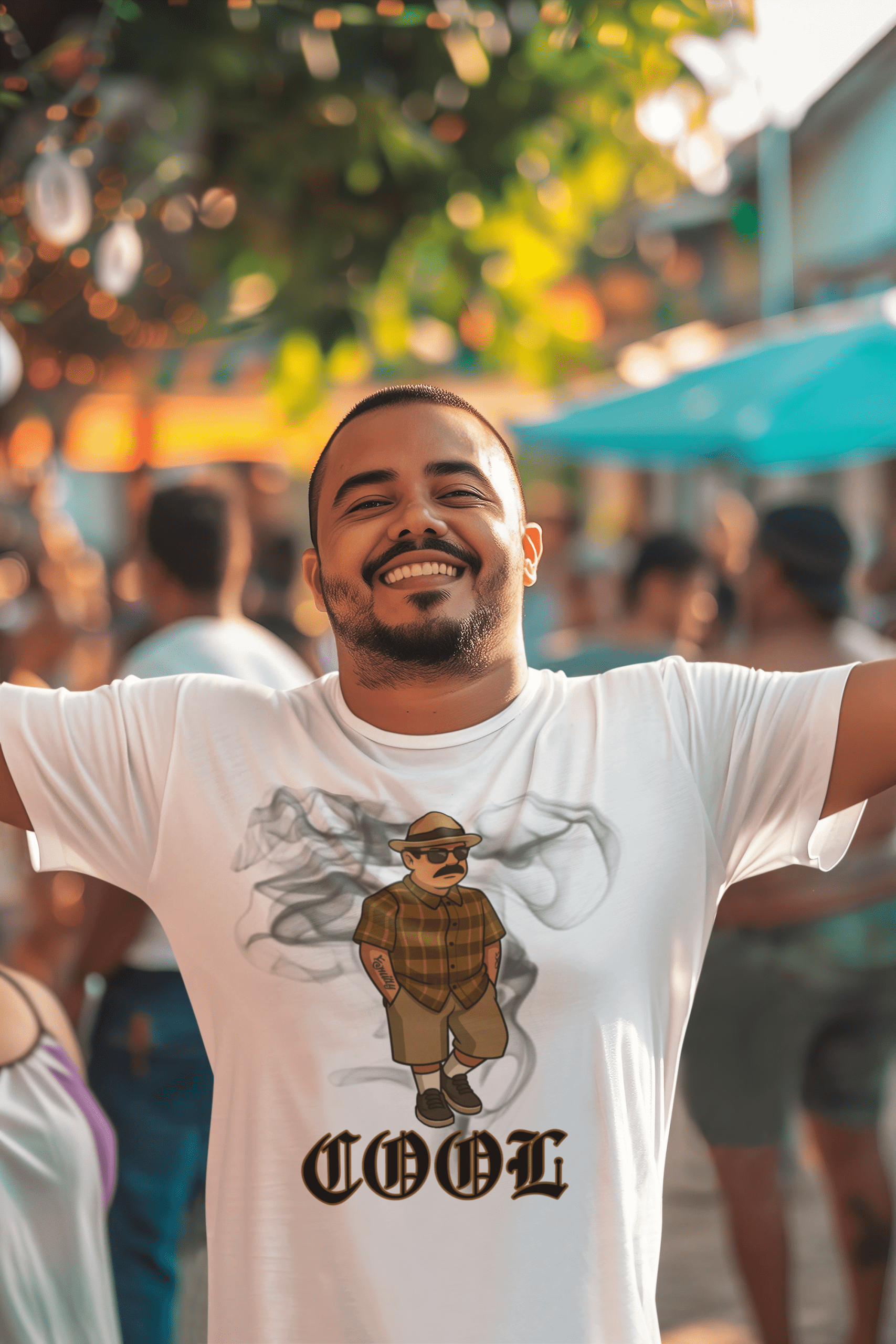 GANGSTER4 City Hood Inspired Unisex Heavy Cotton Tee, Graphic Tee for Comic Lovers, Casual Wear, Birthday Gift, Gift for Friends