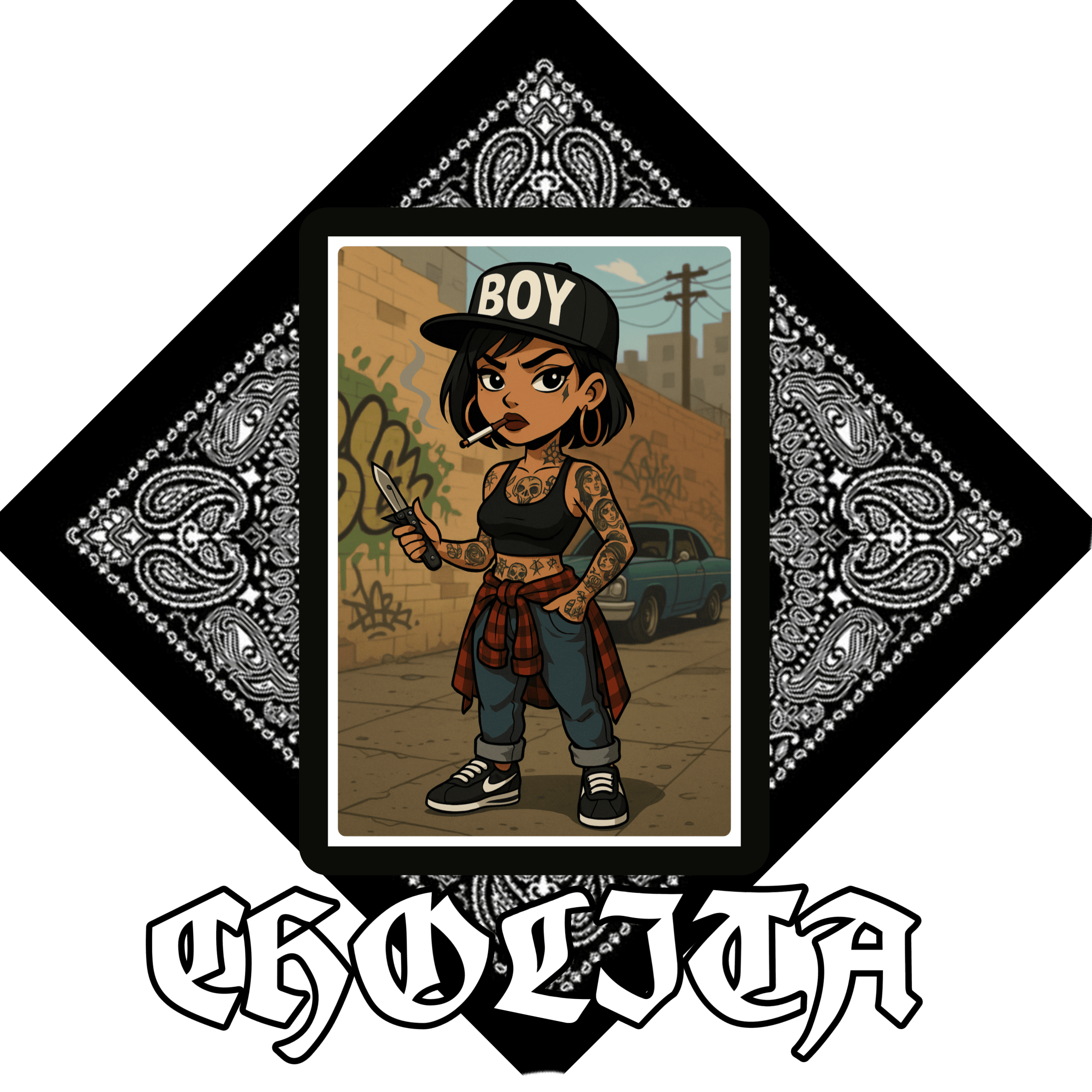 GANGSTER9 City Hood Inspired Unisex Heavy Cotton Tee, Graphic Tee for Comic Lovers, Casual Wear, Birthday Gift, Gift for Friends