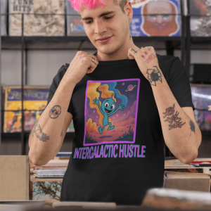 ALIEN2 Alien Humor Tee, Fun Graphic Tee, Unisex Cotton T-Shirt, Joke Shirt, Unique Gift, Quirky Fashion