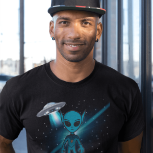 ALIEN3 Alien Humor Tee, Fun Graphic Tee, Unisex Cotton T-Shirt, Joke Shirt, Unique Gift, Quirky Fashion