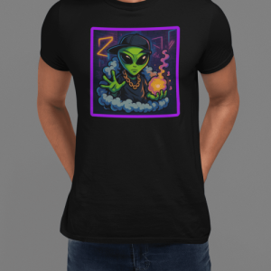 ALIEN7 Alien Humor Tee, Fun Graphic Tee, Unisex Cotton T-Shirt, Joke Shirt, Unique Gift, Quirky Fashion