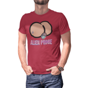 ALIEN8 Alien Humor Tee, Fun Graphic Tee, Unisex Cotton T-Shirt, Joke Shirt, Unique Gift, Quirky Fashion