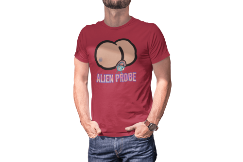 ALIEN8 Alien Humor Tee, Fun Graphic Tee, Unisex Cotton T-Shirt, Joke Shirt, Unique Gift, Quirky Fashion