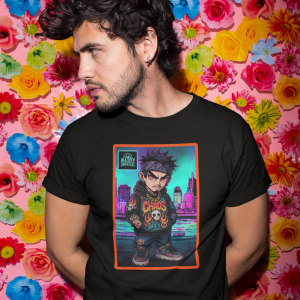 DARK12 Evil Cute Graphic Tee, Unisex Cotton Tee, Trendy T-Shirt, Casual Wear, Gift for Her, Dark Apparel