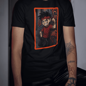 DARK15 Evil Cute Graphic Tee, Unisex Cotton Tee, Trendy T-Shirt, Casual Wear, Gift for Her, Dark Apparel