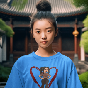 TEEN2 Unisex Heavy Cotton Tee - Teen Vibes, Everyday Wear, Perfect for Gift Giving, Youthful Vibes, Casual Wear