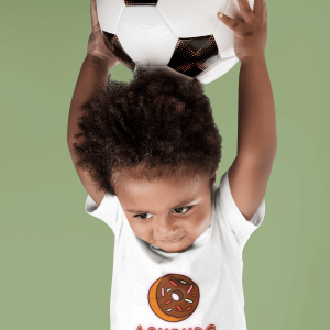 ASHBURG TODDLER20 Cute Toddler Short Sleeve Tee with KIDS Design, Kids T-Shirt, Play Shirt, Cartoon Tee,Gift for All Occasions, Funtime Apparel