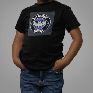 ASHBURG TODDLER27 Cute Toddler Short Sleeve Tee with KIDS Design, Kids T-Shirt, Play Shirt, Cartoon Tee,Gift for All Occasions, Funtime Apparel