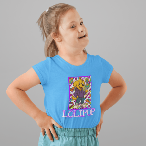 ASHBURG TODDLER80 Cute Toddler Short Sleeve Tee with KIDS Design, Kids T-Shirt, Play Shirt, Cartoon Tee,Gift for All Occasions, Funtime Apparel