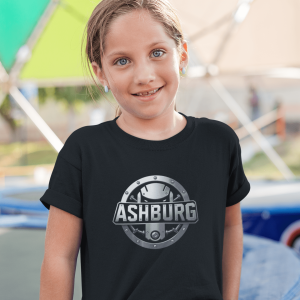 ASHBURG TODDLER84 Cute Toddler Short Sleeve Tee with KIDS Design, Kids T-Shirt, Play Shirt, Cartoon Tee,Gift for All Occasions, Funtime Apparel