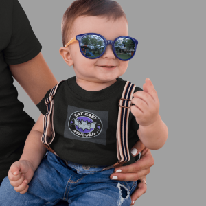 ASHBURG TODDLER90 Cute Toddler Short Sleeve Tee with KIDS Design, Kids T-Shirt, Play Shirt, Cartoon Tee,Gift for All Occasions, Funtime Apparel