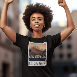 ACHLA6 Los Angeles Unisex Heavy Cotton Tee, Vintage LA Shirt, California T-Shirt, Beachwear, Summer Casual Tee Shirt