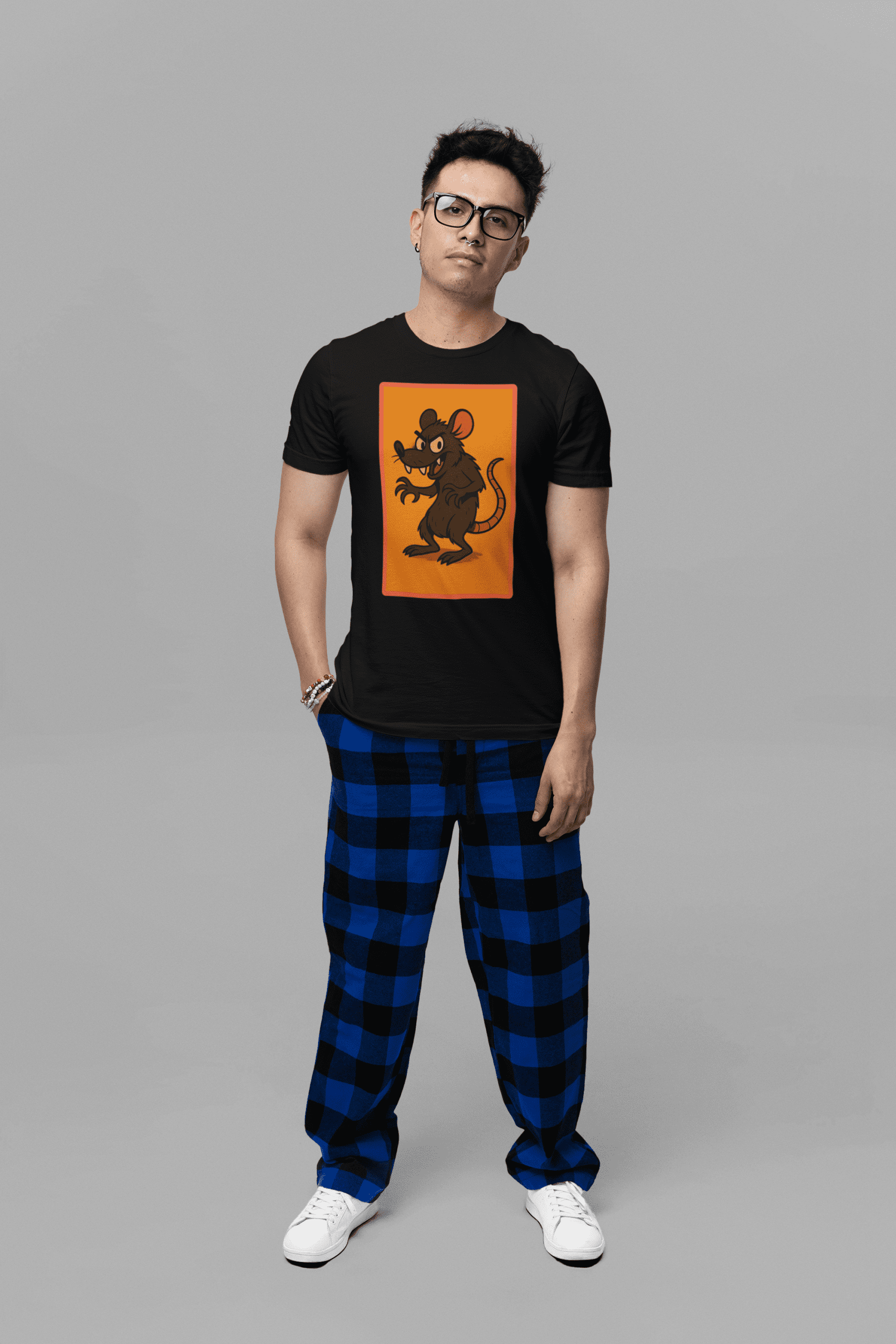 MONSTER3 Unisex Heavy Cotton Tee | Cool Casual Wear, Perfect for Horror Fans, Gift for Kids, Unique Graphic T-Shirt, Fun Dark Theme