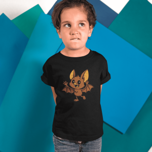 ASHBURG TODDLER108 Cute Toddler Short Sleeve Tee with KIDS Design, Kids T-Shirt, Play Shirt, Cartoon Tee,Gift for All Occasions, Funtime Apparel