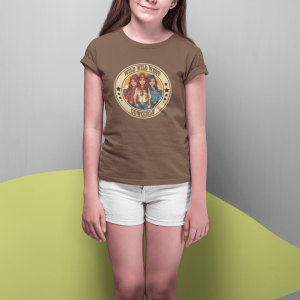 ASHBURG TODDLER109 Cute Toddler Short Sleeve Tee with KIDS Design, Kids T-Shirt, Play Shirt, Cartoon Tee,Gift for All Occasions, Funtime Apparel