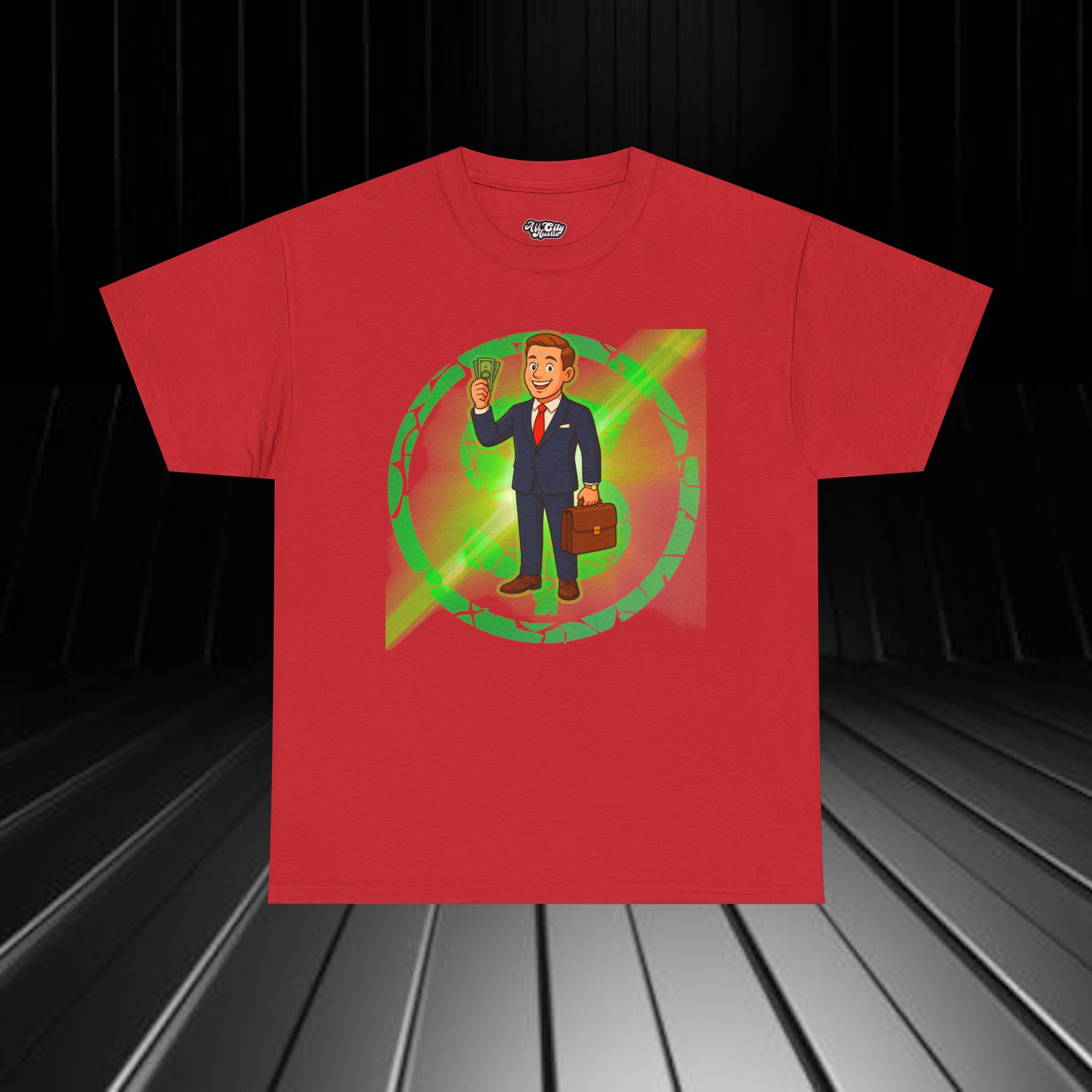 MEN3 City life Inspired Unisex Heavy Cotton Tee, Life Success Graphic Tee for Comic Lovers, Casual Wear, Birthday Gift, Gift for Friends - Image 9