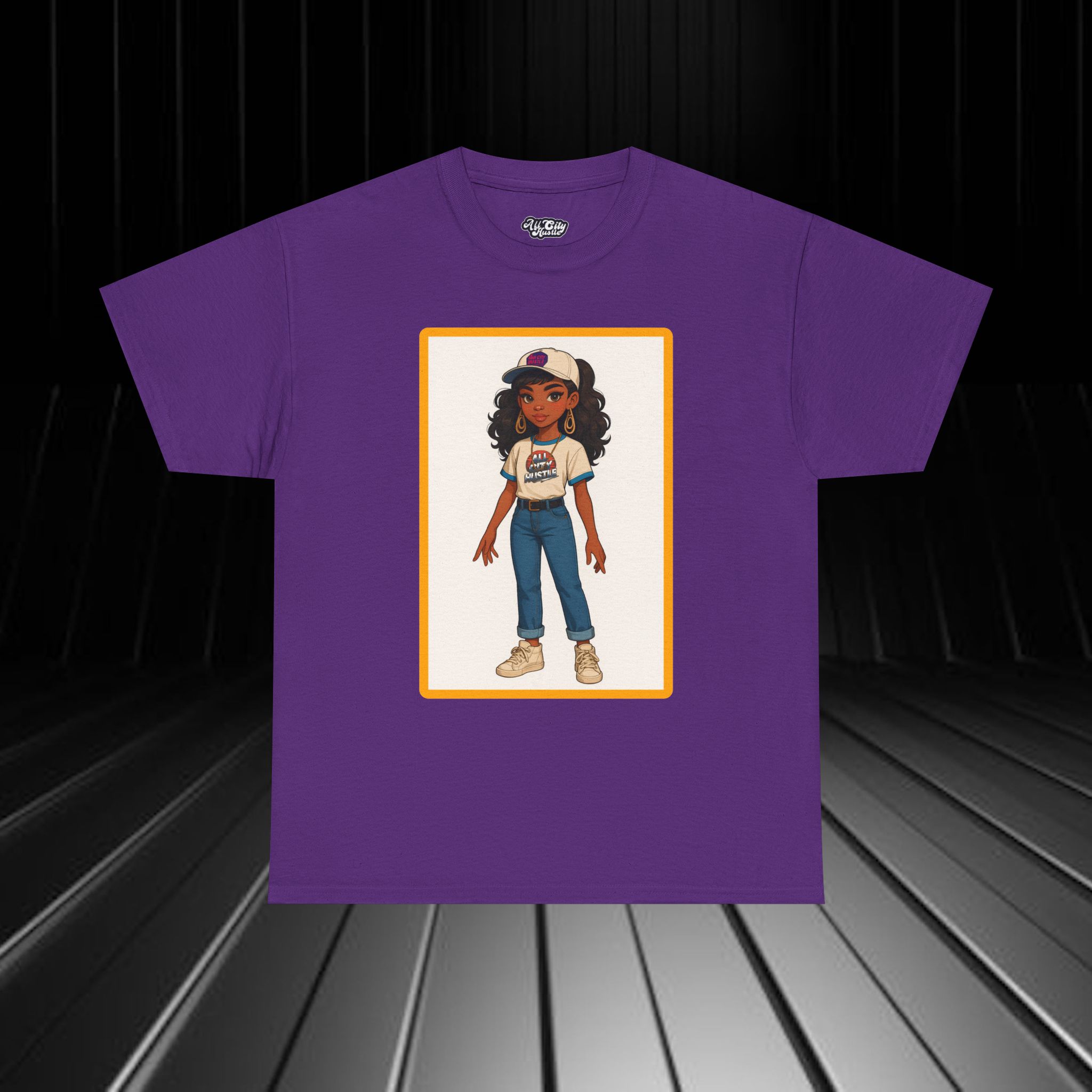 TEEN7 Unisex Heavy Cotton Tee - Teen Vibes, Everyday Wear, Perfect for Gift Giving, Youthful Vibes, Casual Wear - Image 3