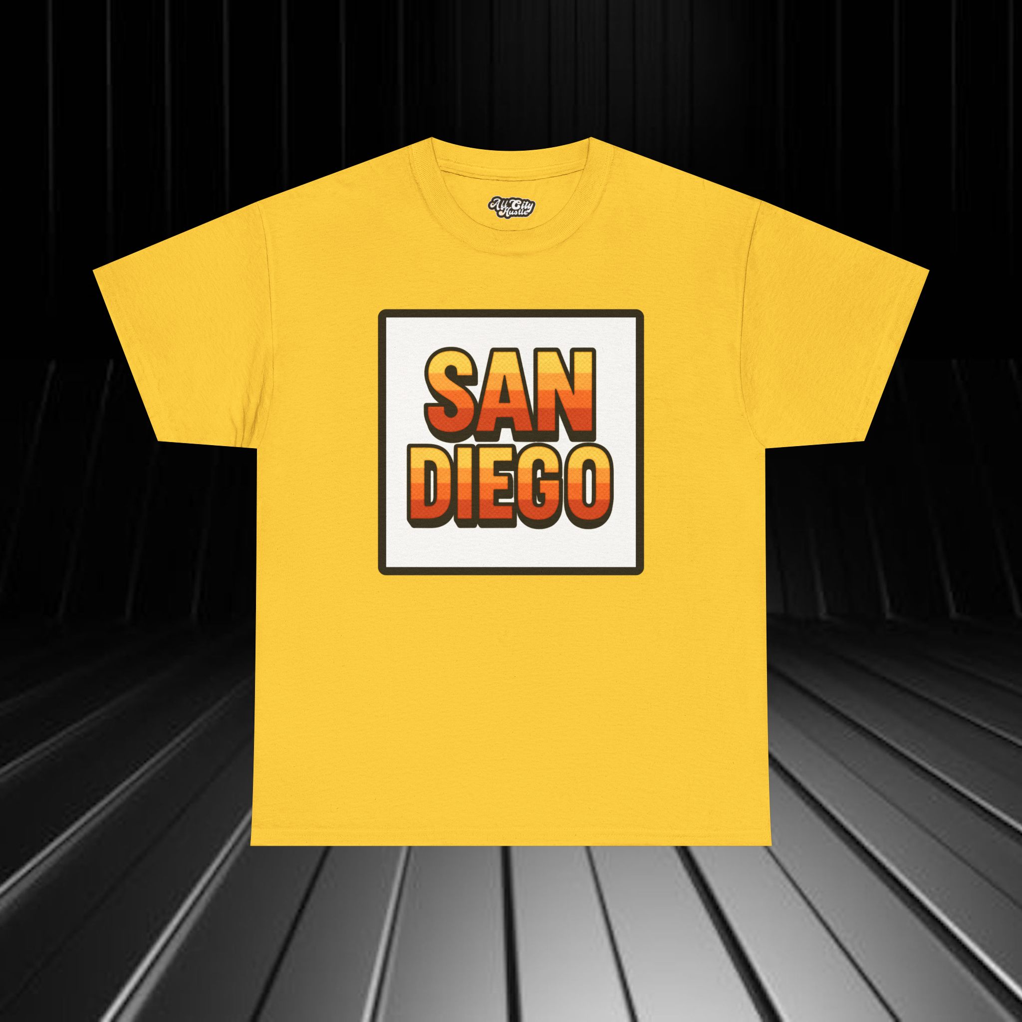 ACHSANDIEGO3 San Diego Unisex Heavy Cotton Tee, Vintage SD Shirt, California T-Shirt, Beachwear, Summer Casual Tee Shirt - Image 14