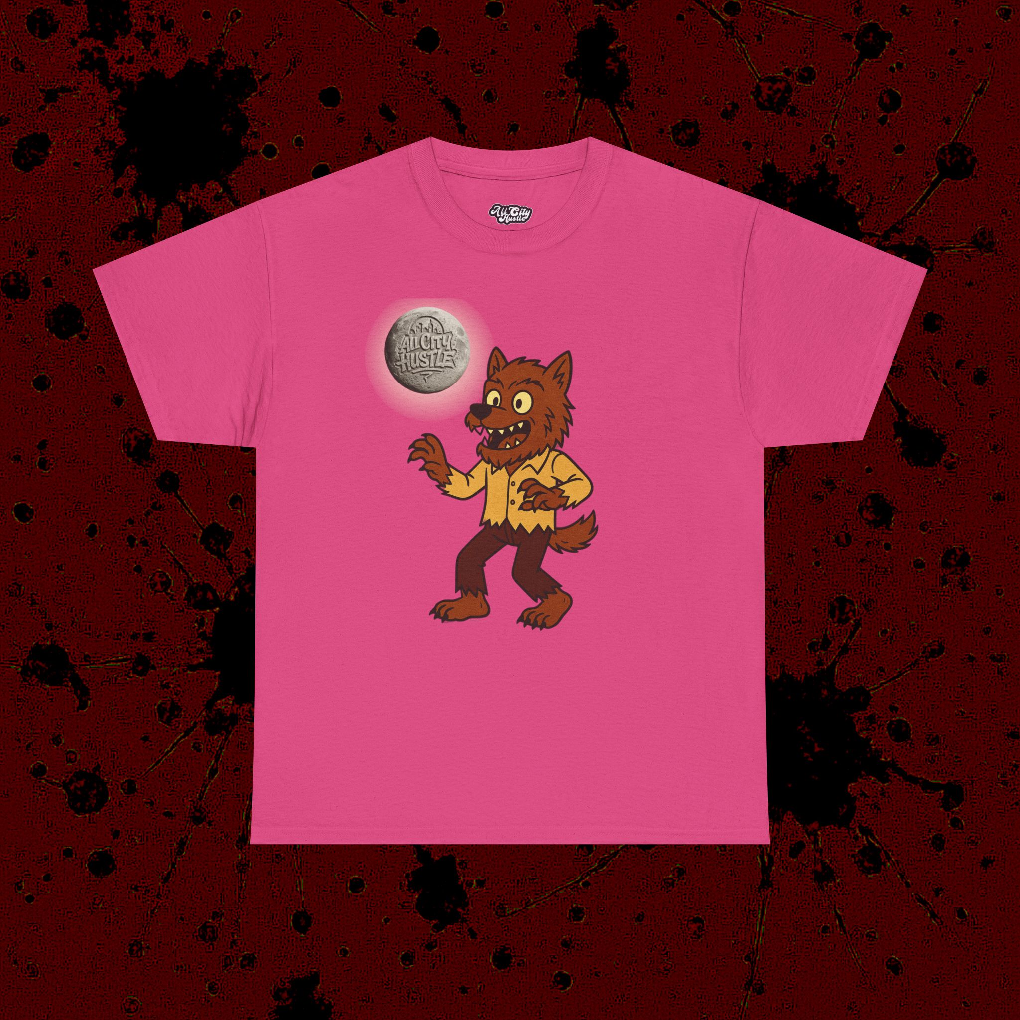 MONSTER8 Unisex Heavy Cotton Tee | Cool Casual Wear, Perfect for Horror Fans, Gift for Kids, Unique Graphic T-Shirt, Fun Dark Theme - Image 9