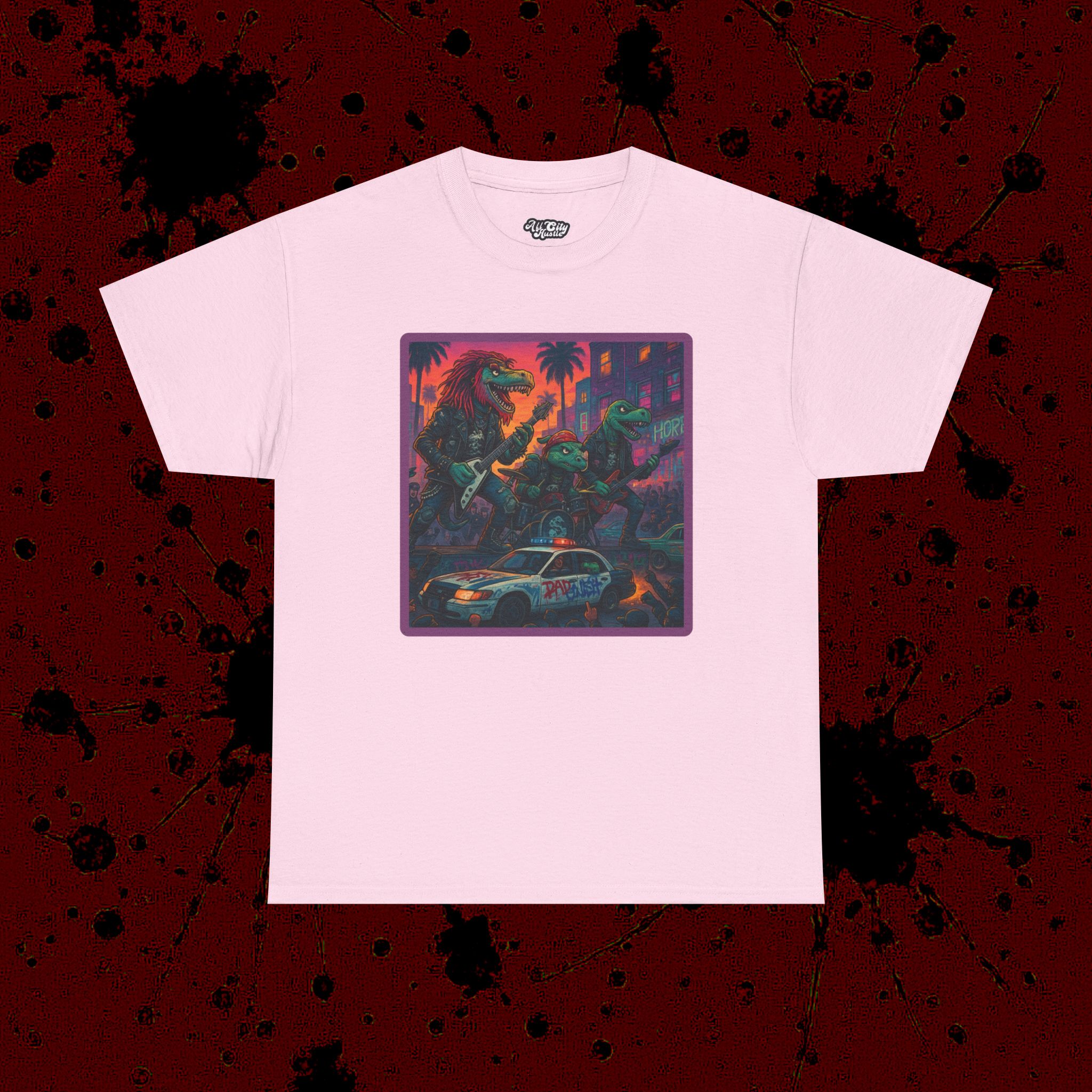 MONSTER2 Unisex Heavy Cotton Tee | Cool Casual Wear, Perfect for Horror Fans, Gift for Kids, Unique Graphic T-Shirt, Fun Dark Theme - Image 7