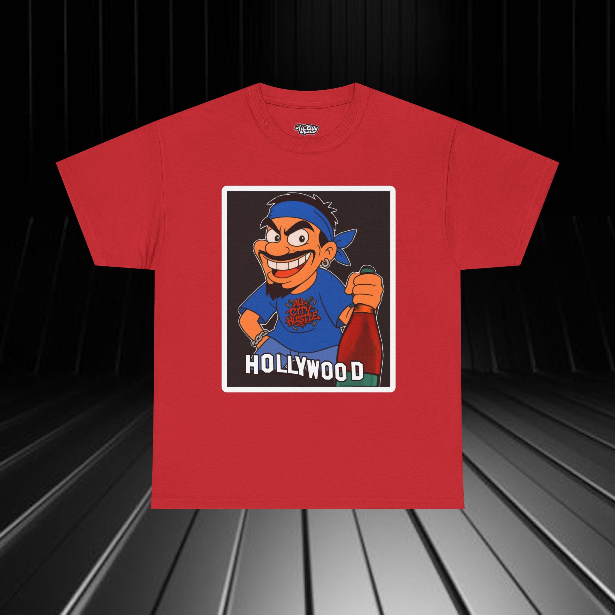 GANGSTER23 City Hood Inspired Unisex Heavy Cotton Tee, Graphic Tee for Comic Lovers, Casual Wear, Birthday Gift, Gift for Friends - Image 10