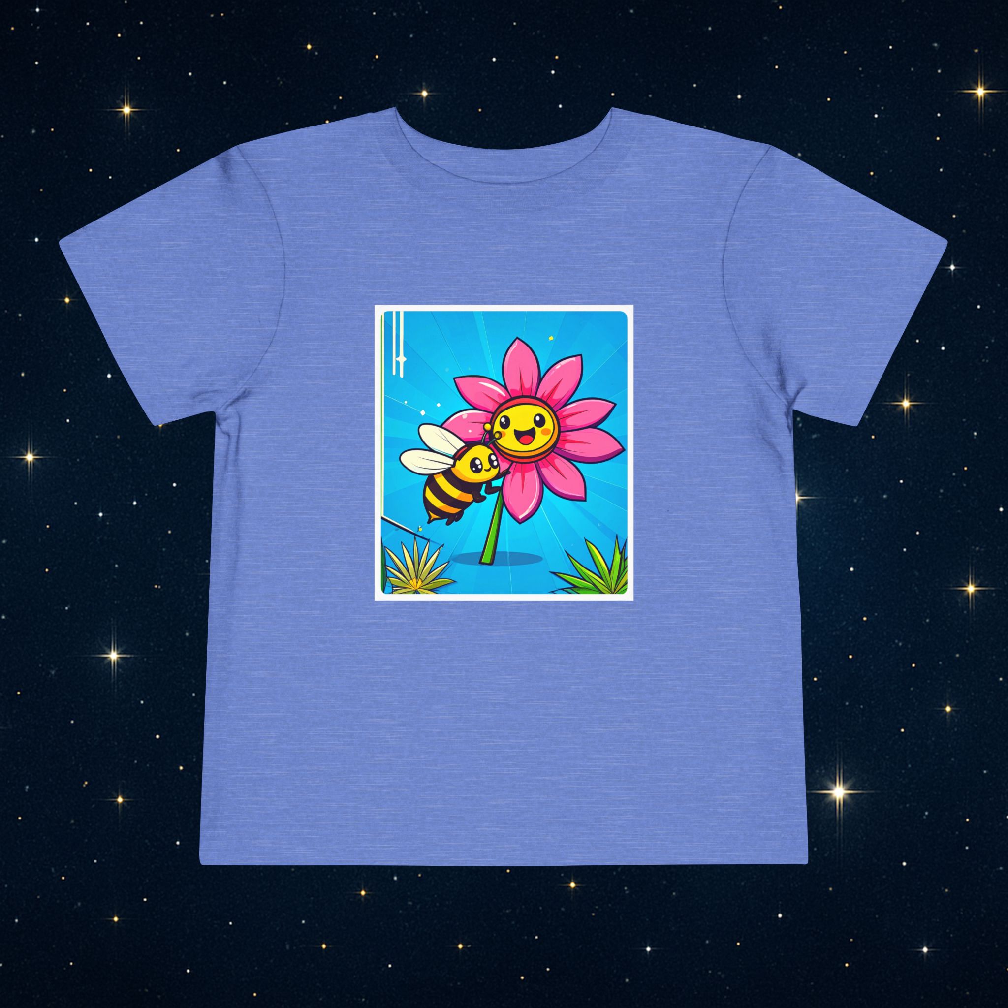 ASHBURG TODDLER114 Cute Toddler Short Sleeve Tee with KIDS Design, Kids T-Shirt, Play Shirt, Cartoon Tee,Gift for All Occasions, Funtime Apparel - Image 3