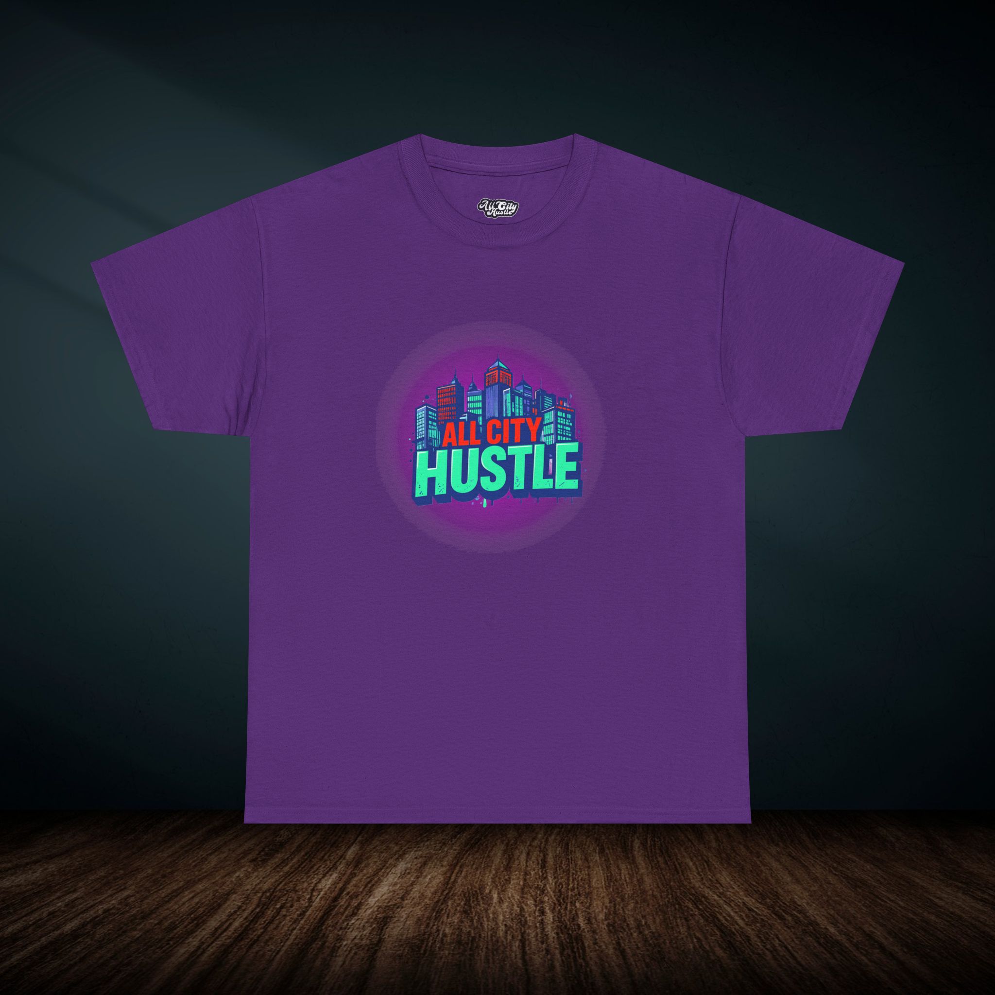 ACH74 Retro Urban Hustle T-Shirt, Unisex Graphic Tee, Casual Streetwear, Gift for Creatives, Everyday Wear, All City Hustle - Image 3