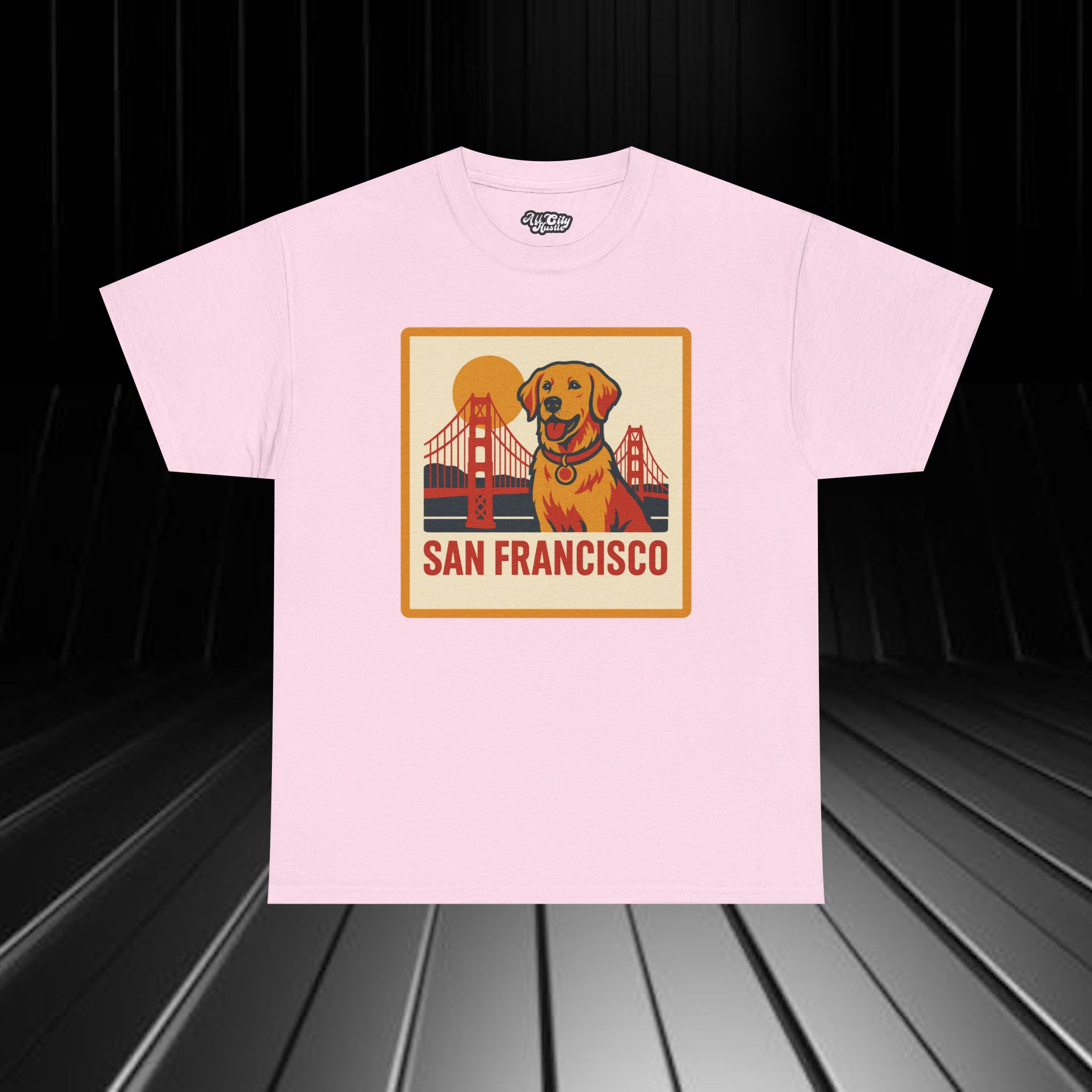 ACHSANFRANCISCO2 San Fran Unisex Heavy Cotton Tee, Vintage SF Shirt, California T-Shirt, Beachwear, Summer Casual Tee Shirt - Image 7