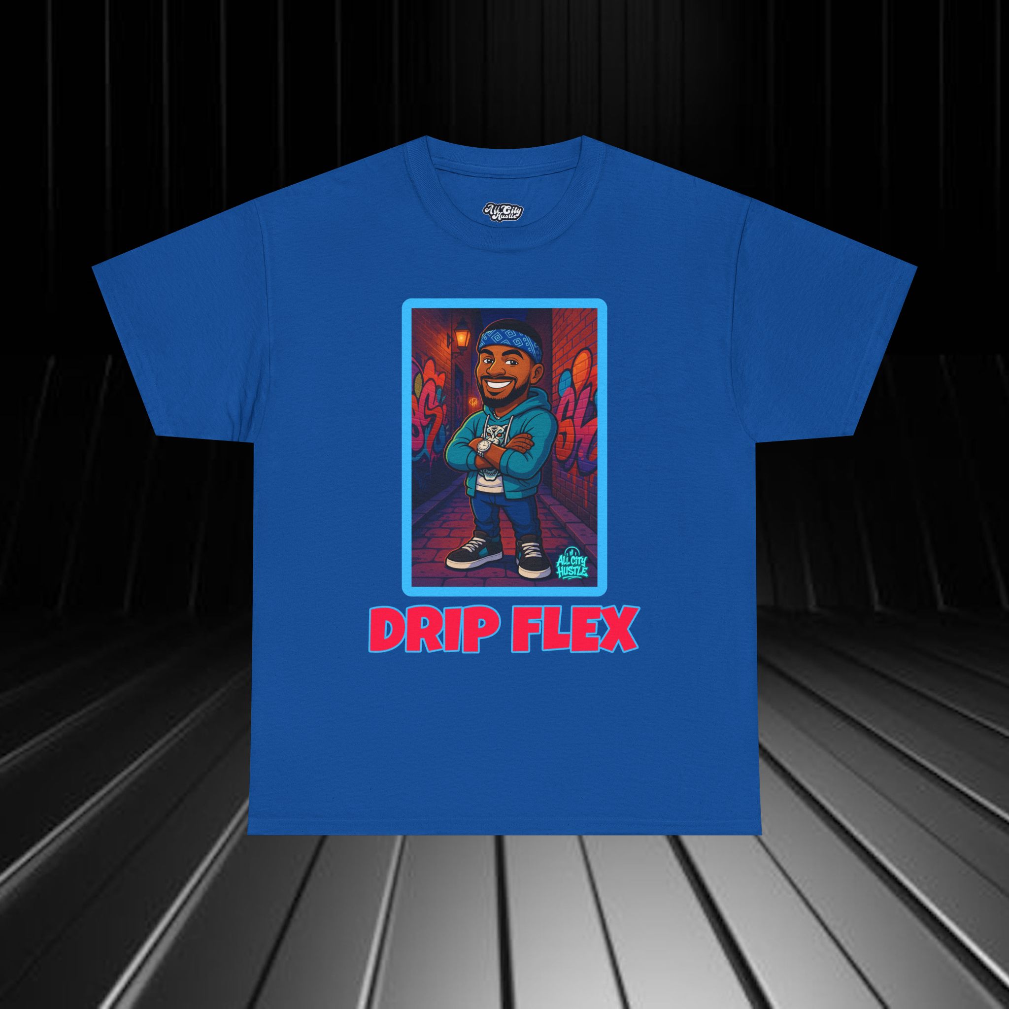 GANGSTER25 City Hood Inspired Unisex Heavy Cotton Tee, Graphic Tee for Comic Lovers, Casual Wear, Birthday Gift, Gift for Friends - Image 8