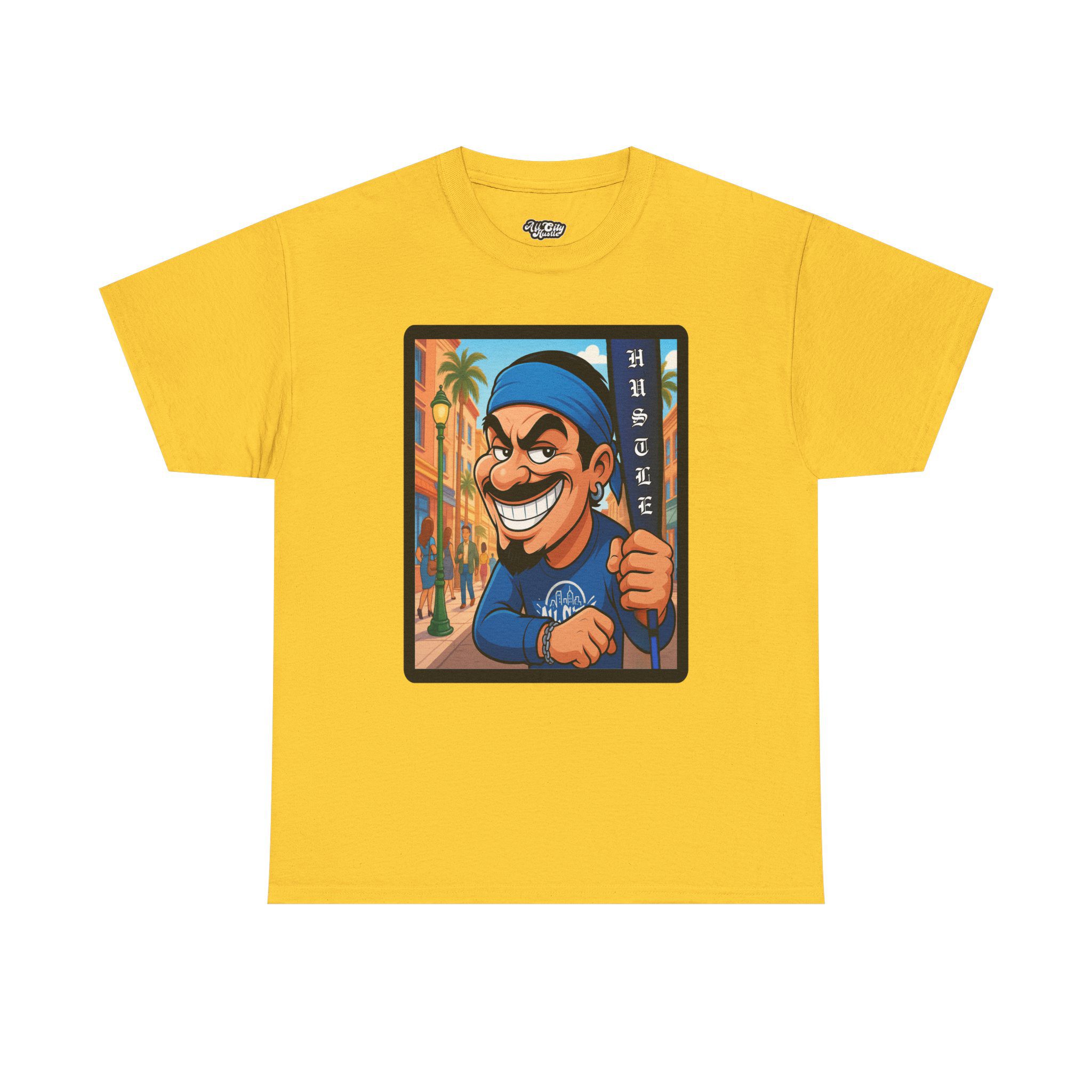 GANGSTER20 City Hood Inspired Unisex Heavy Cotton Tee, Graphic Tee for Comic Lovers, Casual Wear, Birthday Gift, Gift for Friends - Image 14