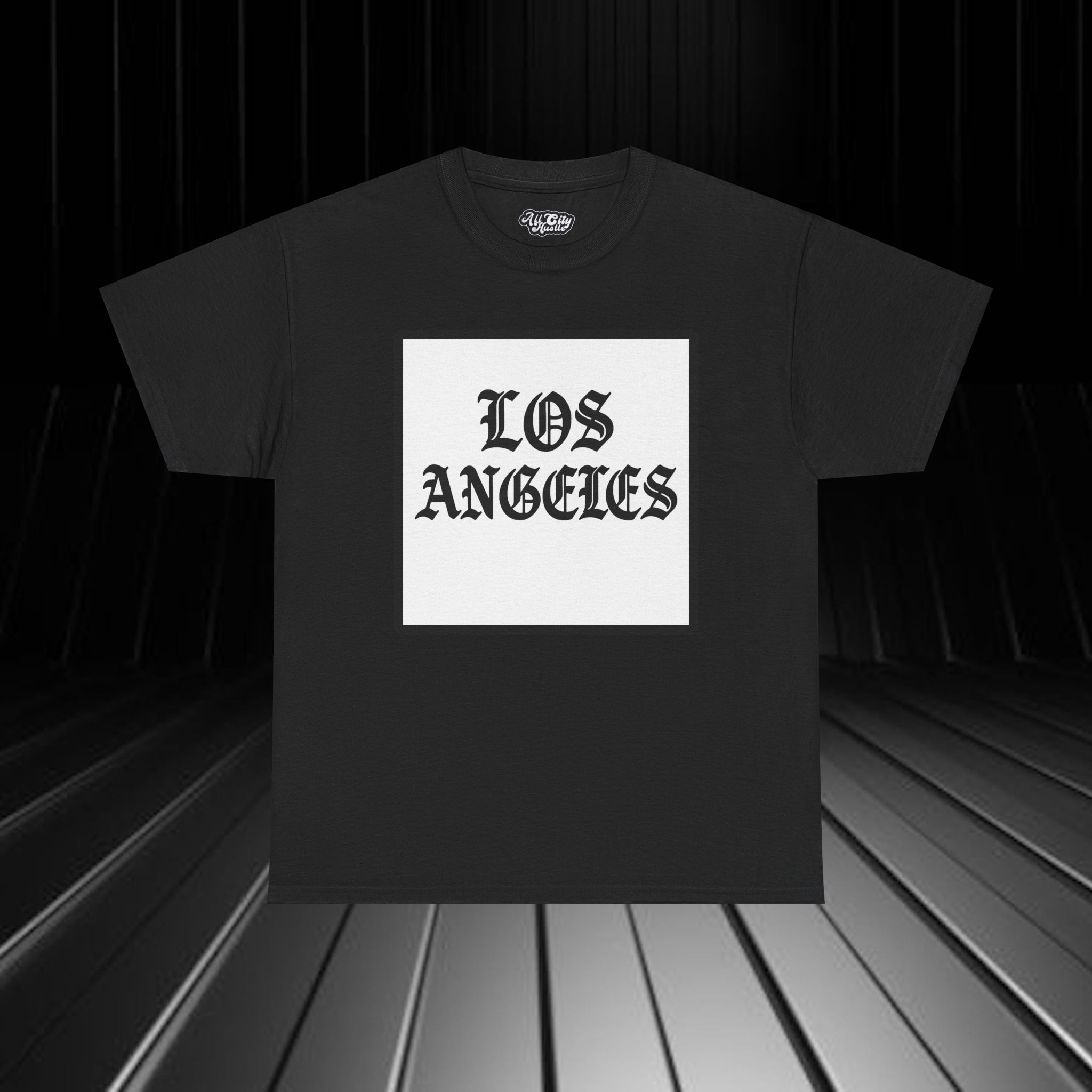 ACHLA7 Los Angeles Unisex Heavy Cotton Tee, Vintage LA Shirt, California T-Shirt, Beachwear, Summer Casual Tee Shirt - Image 4