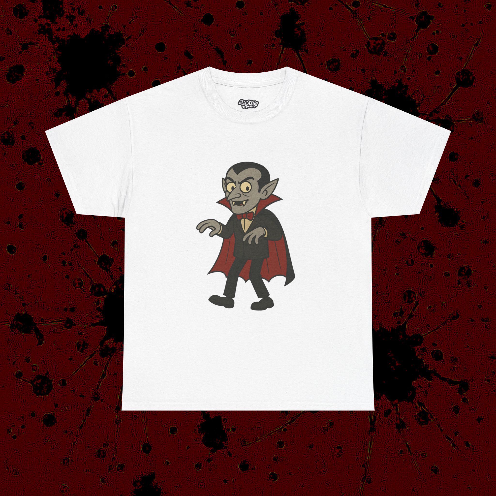 MONSTER6 Unisex Heavy Cotton Tee | Cool Casual Wear, Perfect for Horror Fans, Gift for Kids, Unique Graphic T-Shirt, Fun Dark Theme - Image 11