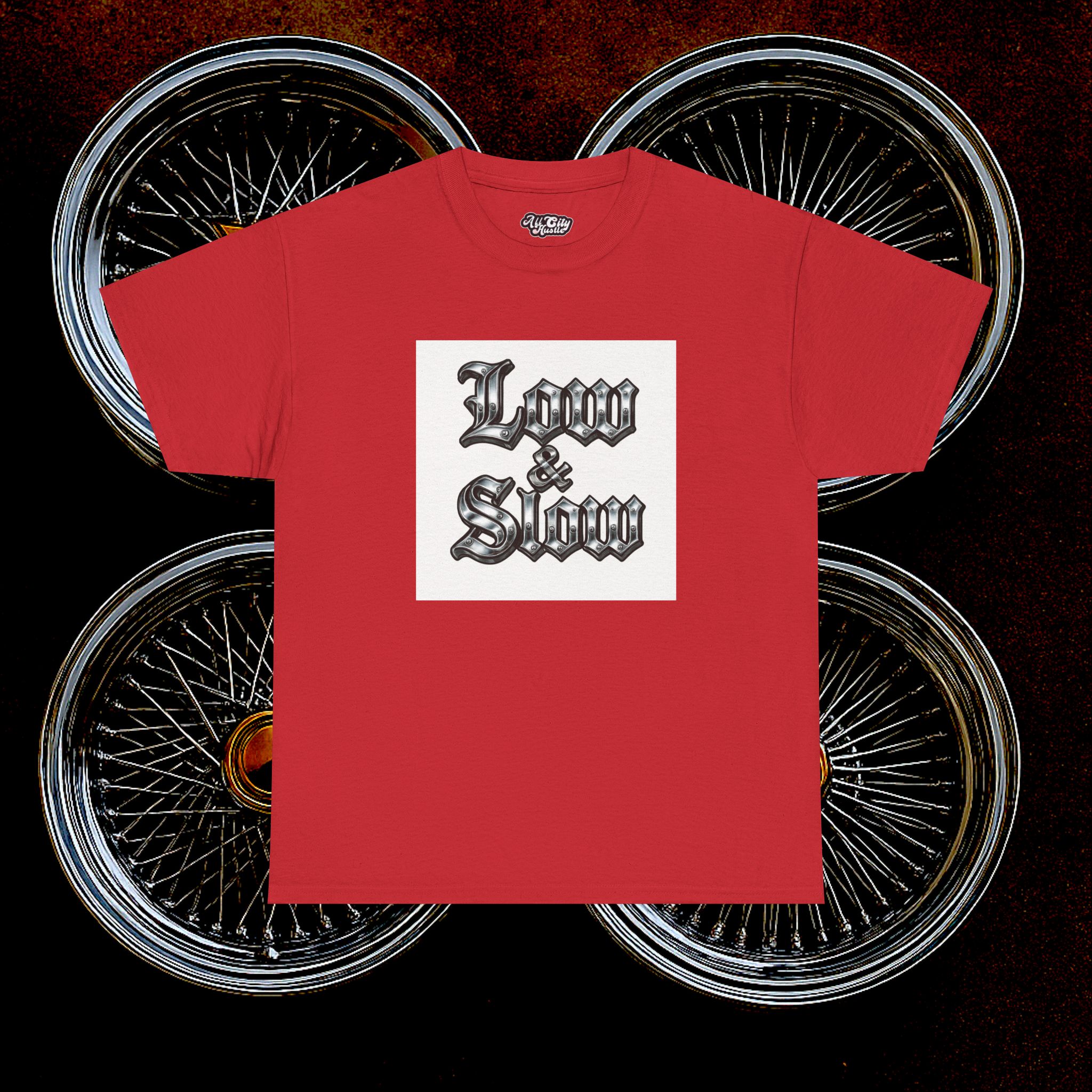 ACHLOWRIDER14 - 2 Sided Graphic Tee | Unisex Heavy Cotton Tee for Lowrider Lovers, Gifts, Retro Old School Vibes, Summer Wear, Casual Car Show Fashion - Image 22