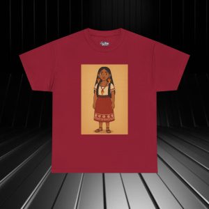 Copy of NATIVE12 Tribal Inspired Tee - Unisex Heavy Cotton Graphic T-Shirt, Casual Wear, Festival Apparel, Unique Gift, Outdoor Enthusiast, Native Culture