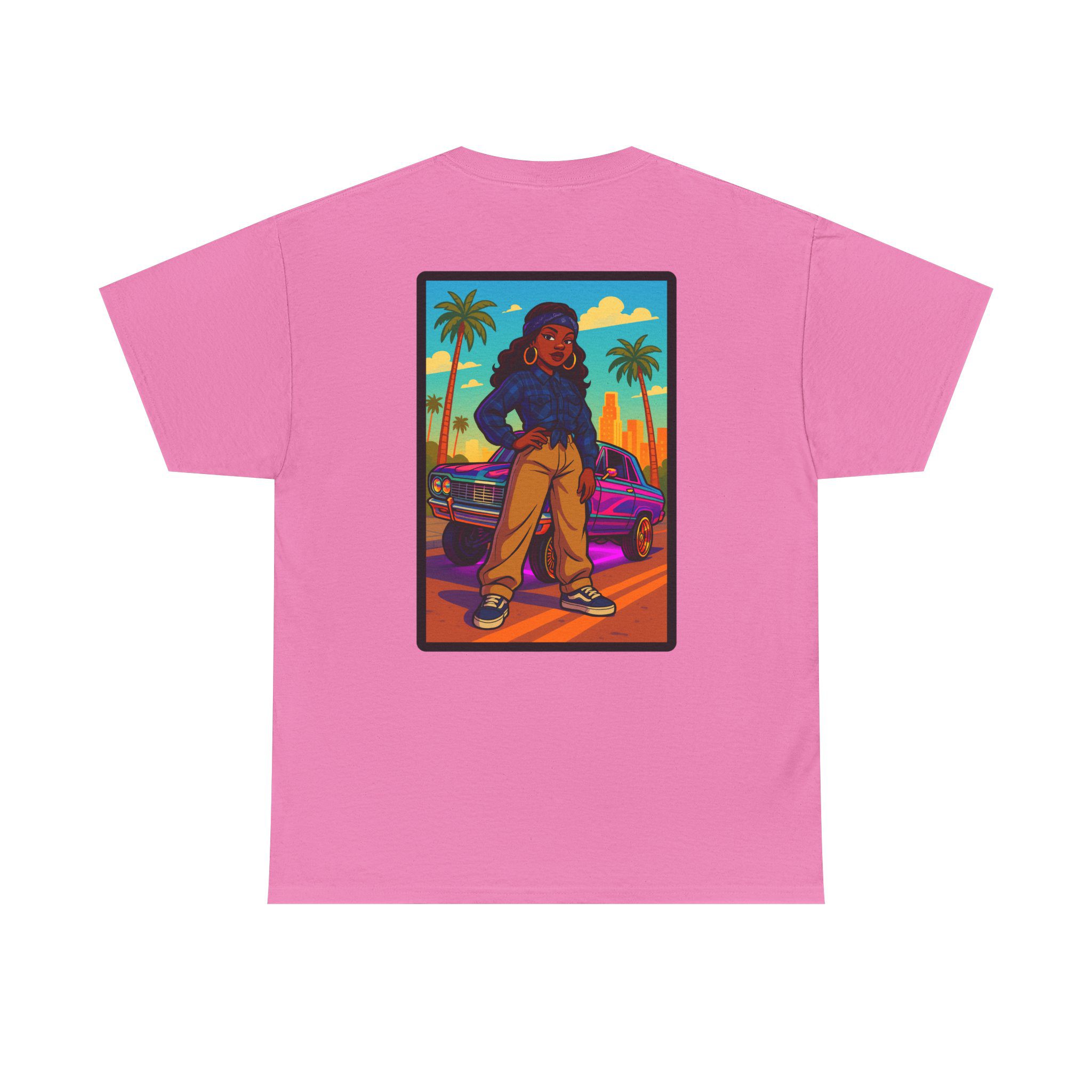 ACHLOWRIDER32 - 2 Sided Graphic Tee | Unisex Heavy Cotton Tee for Lowrider Lovers, Gifts, Retro Old School Vibes, Summer Wear, Casual Car Show Fashion - Image 20