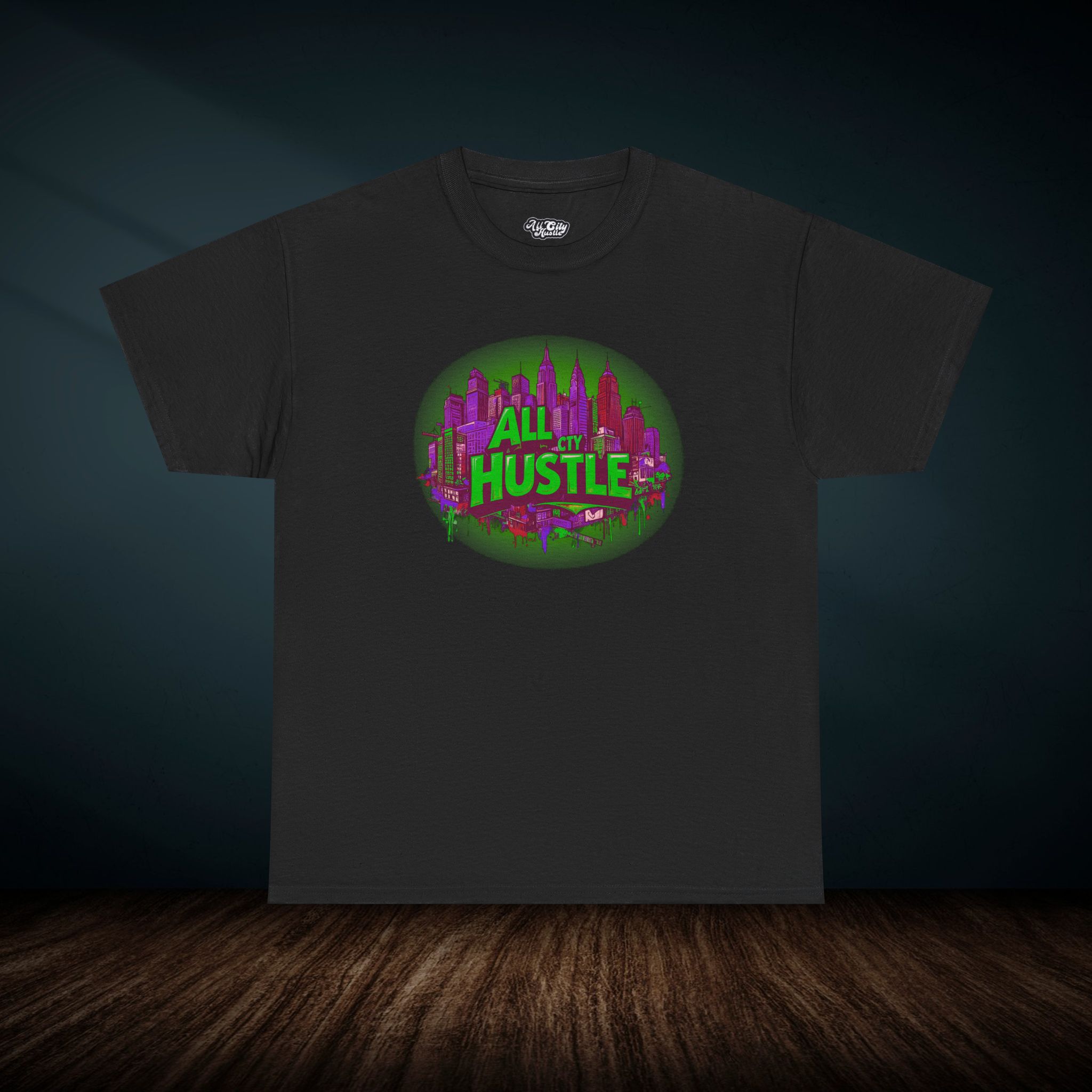 ACH72 Retro Urban Hustle T-Shirt, Unisex Graphic Tee, Casual Streetwear, Gift for Creatives, Everyday Wear, All City Hustle - Image 4