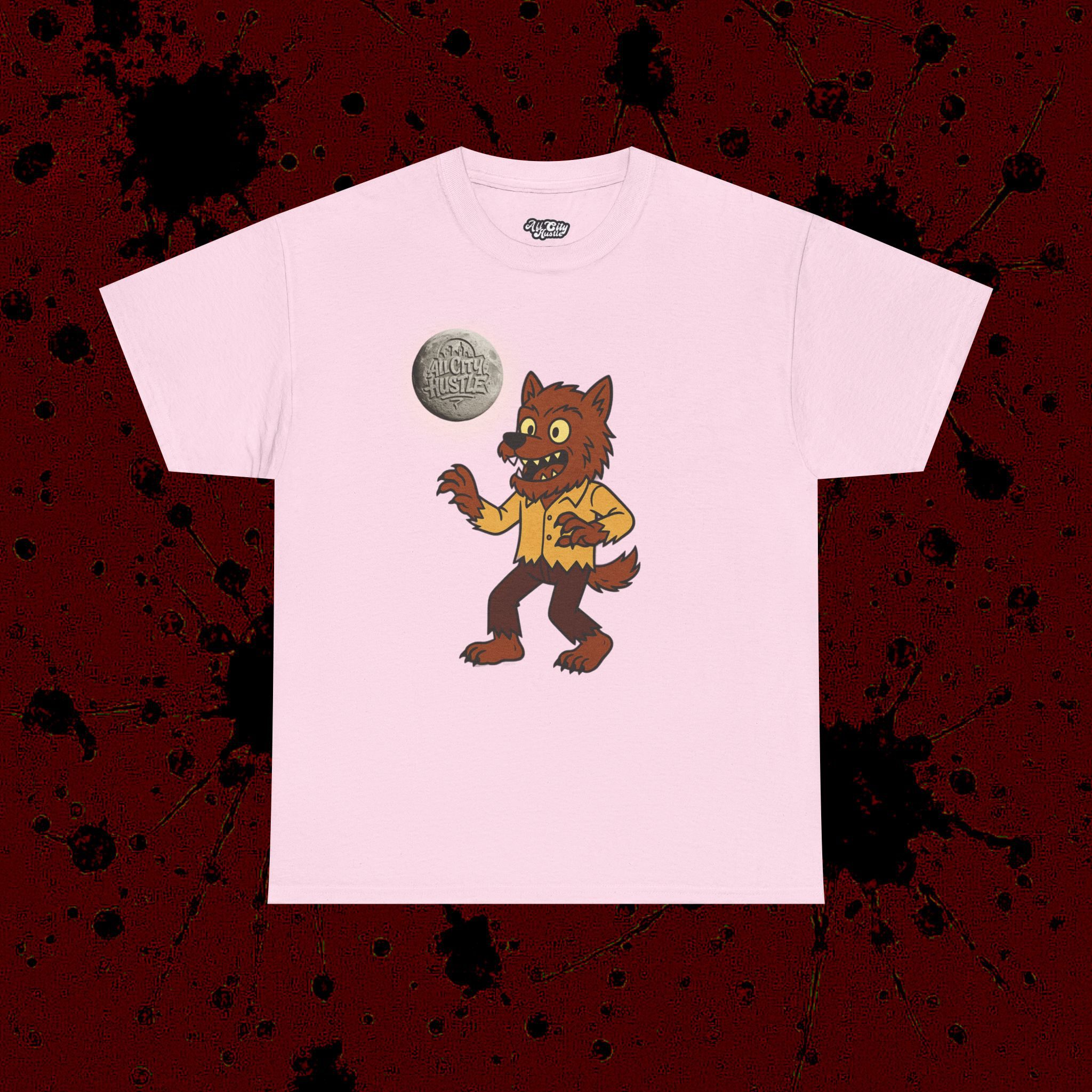 MONSTER8 Unisex Heavy Cotton Tee | Cool Casual Wear, Perfect for Horror Fans, Gift for Kids, Unique Graphic T-Shirt, Fun Dark Theme - Image 7