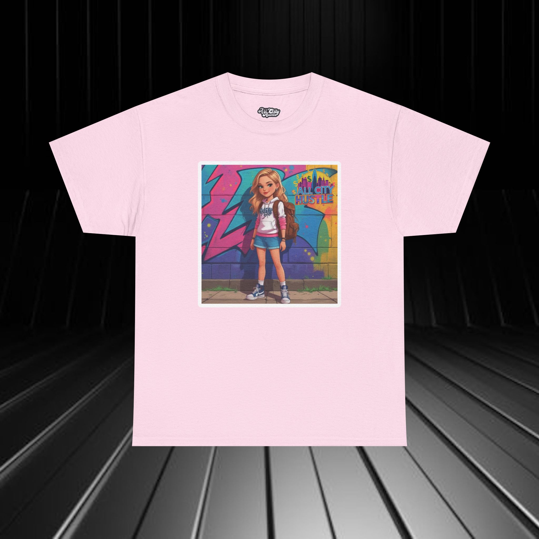 TEEN9 Unisex Heavy Cotton Tee - Teen Vibes, Everyday Wear, Perfect for Gift Giving, Youthful Vibes, Casual Wear - Image 7