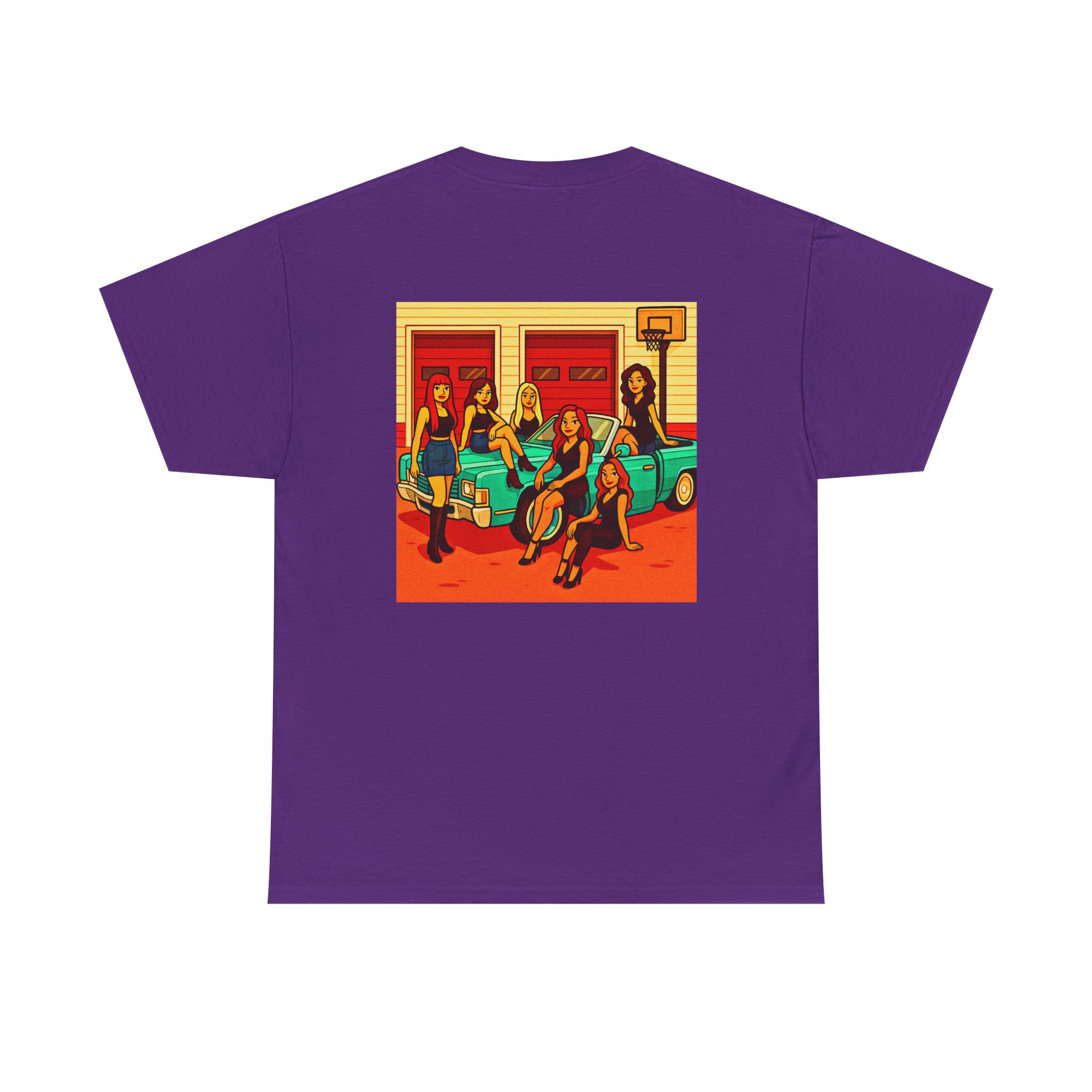 ACHLOWRIDER31 - 2 Sided Graphic Tee | Unisex Heavy Cotton Tee for Lowrider Lovers, Gifts, Retro Old School Vibes, Summer Wear, Casual Car Show Fashion - Image 8