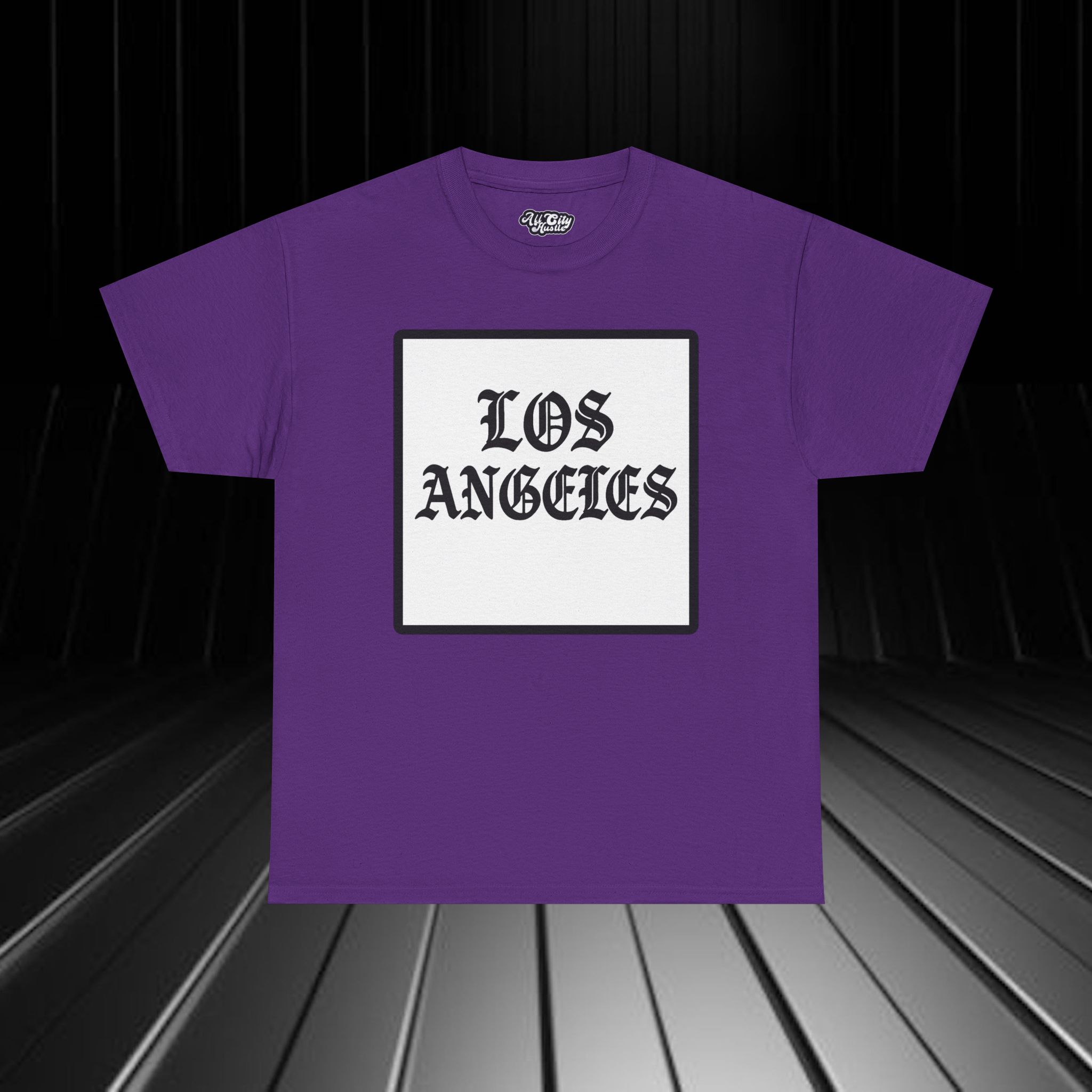 ACHLA7 Los Angeles Unisex Heavy Cotton Tee, Vintage LA Shirt, California T-Shirt, Beachwear, Summer Casual Tee Shirt - Image 3