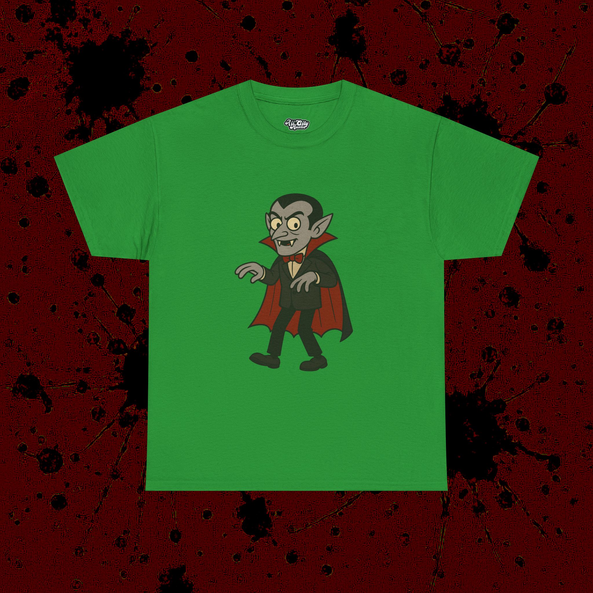 MONSTER6 Unisex Heavy Cotton Tee | Cool Casual Wear, Perfect for Horror Fans, Gift for Kids, Unique Graphic T-Shirt, Fun Dark Theme - Image 5