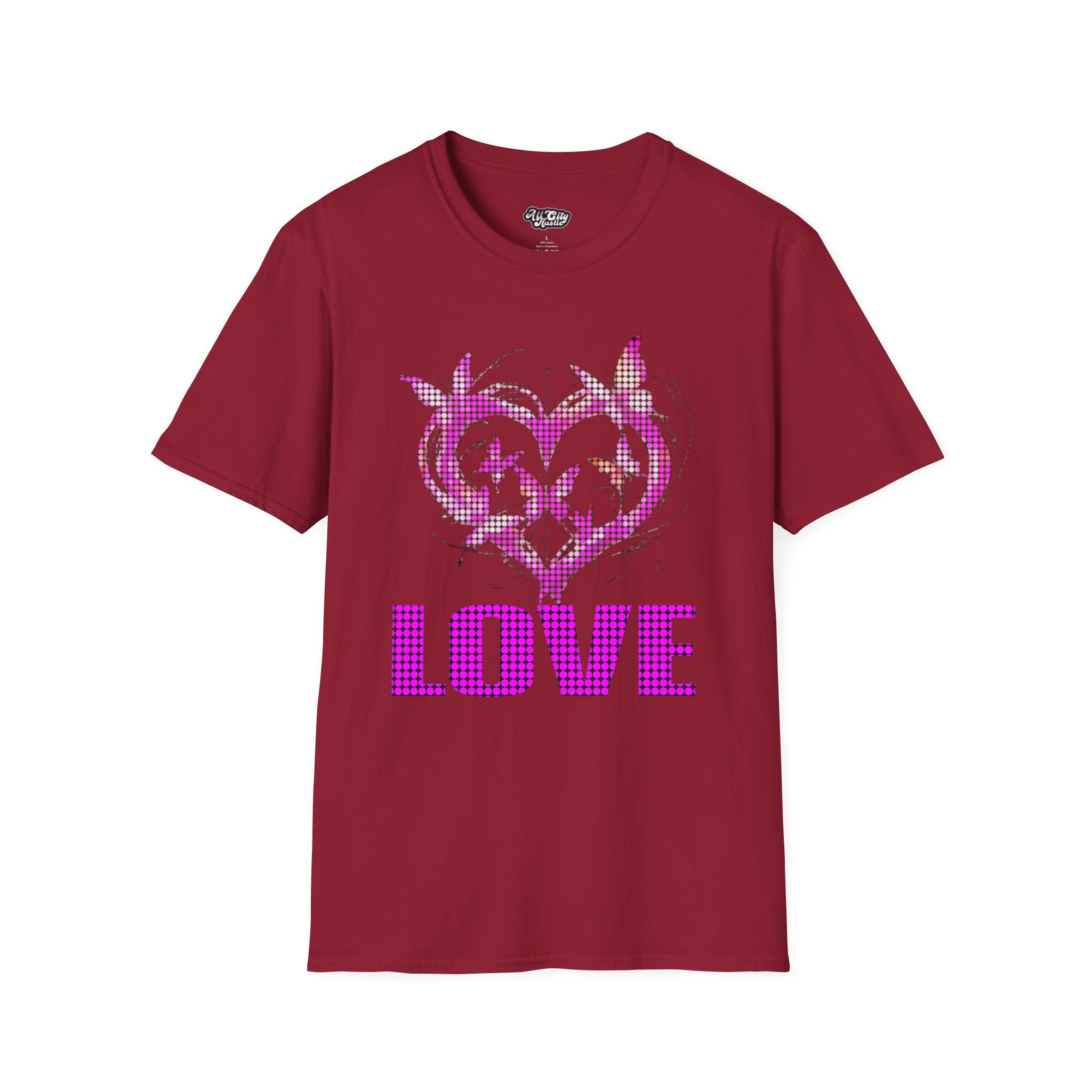 Romantic Heart Love ART1 T-Shirt | Cute Graphic Tee for Couples, Gifts for Her, Valentine's Day, Anniversary, Everyday Wear - Image 12